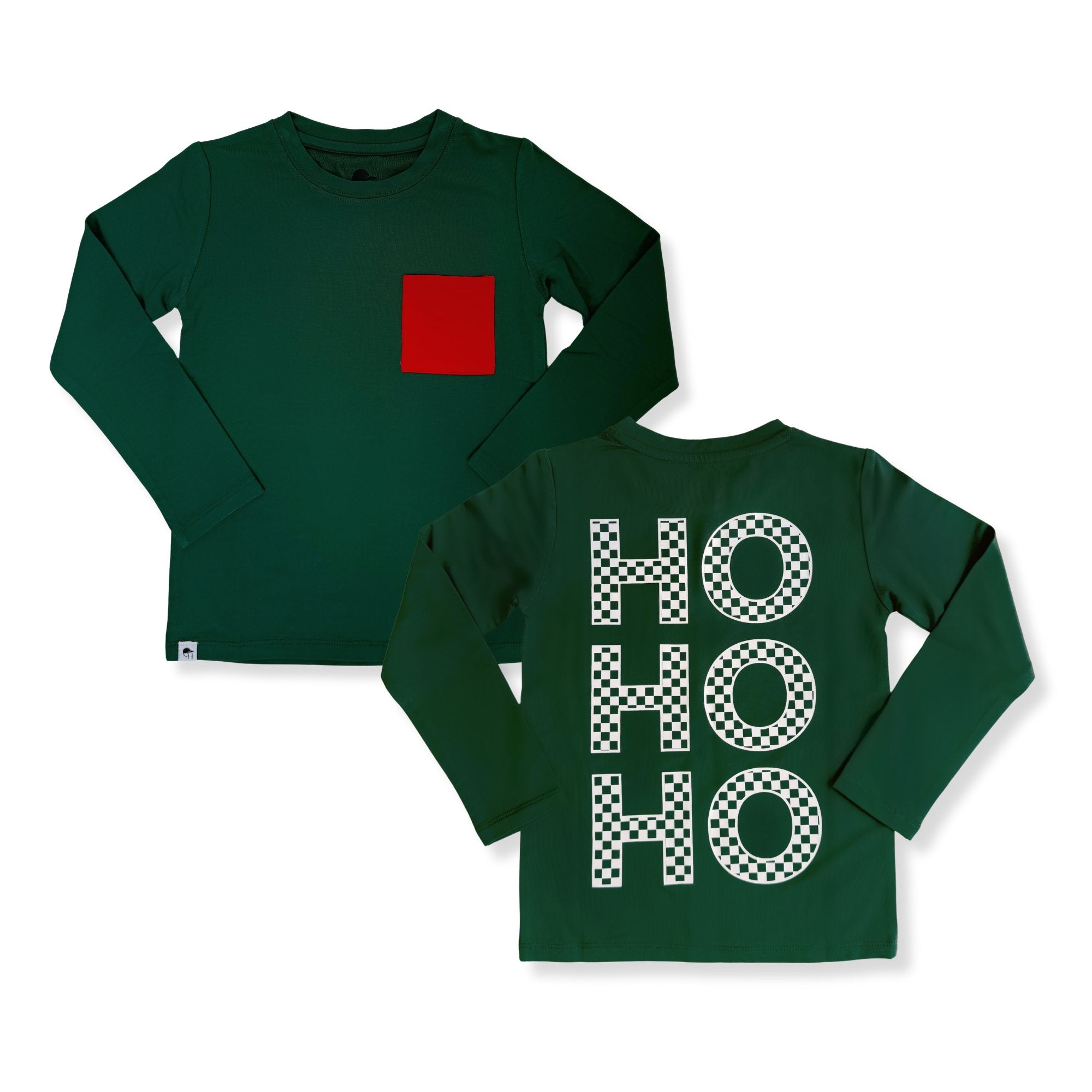 HoHoHo Long Sleeve Bamboo Tee - George Hats