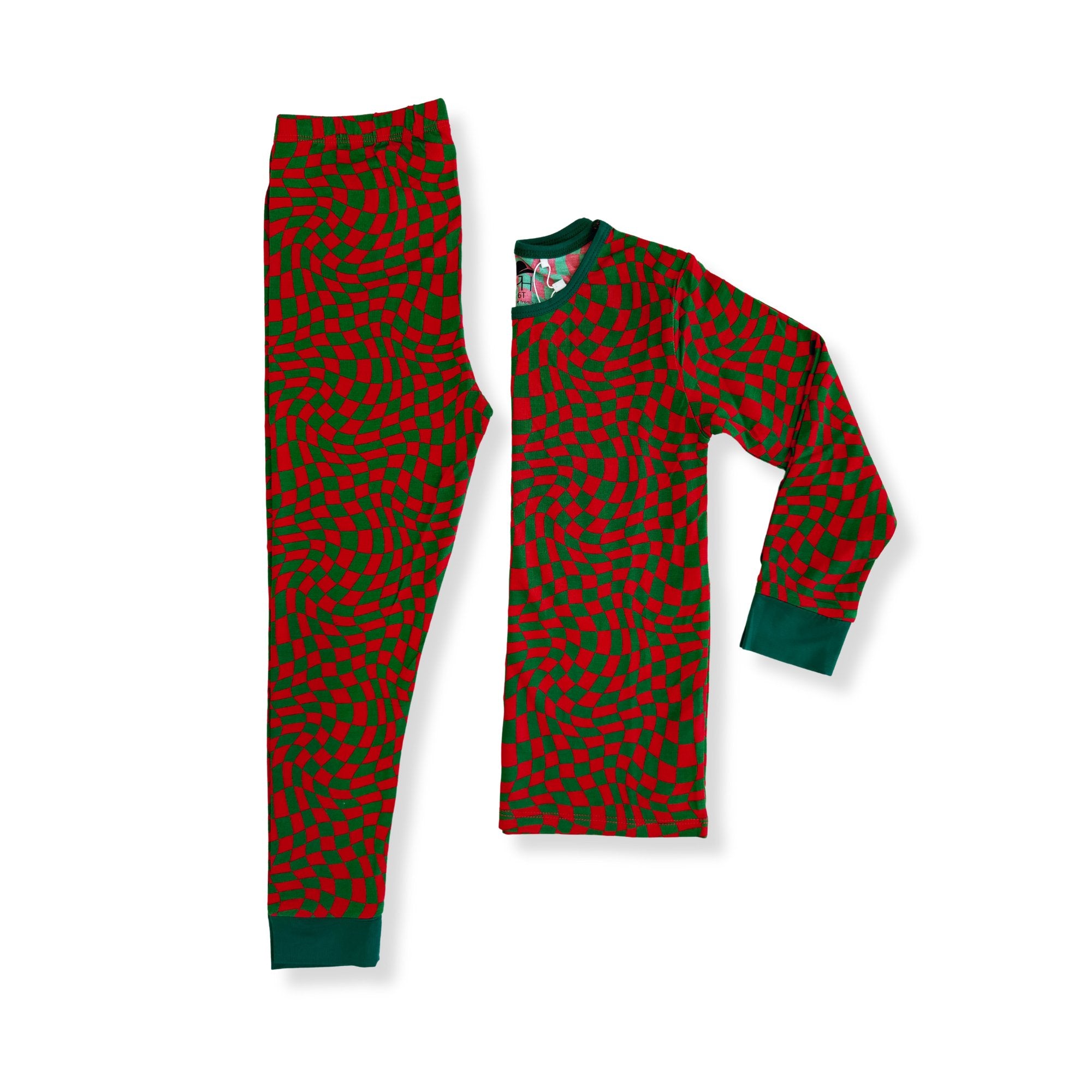 Holiday Bamboo Long Sleeve Pajamas - George Hats