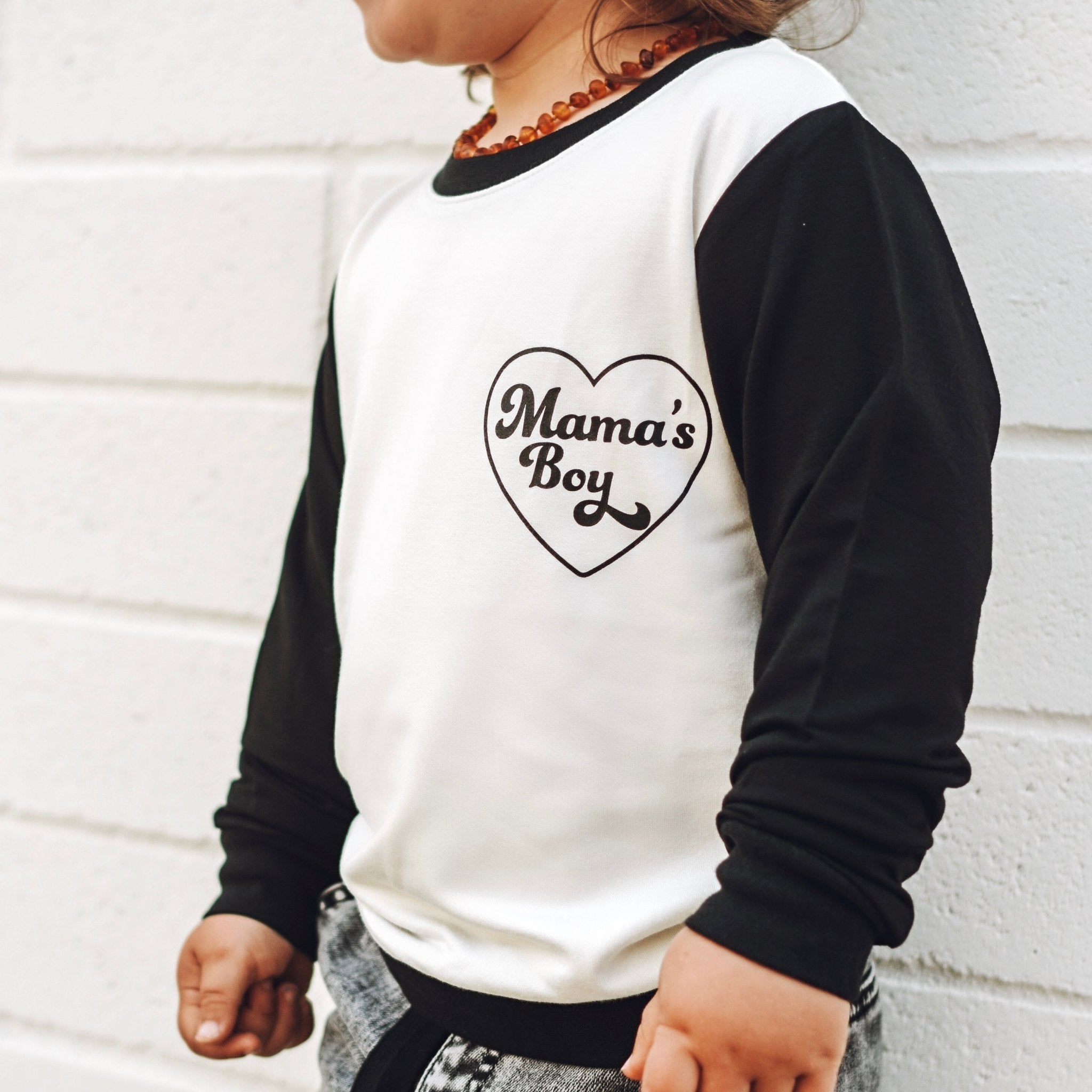 Mama’s Boy Crew LS Bamboo Tee - George Hats