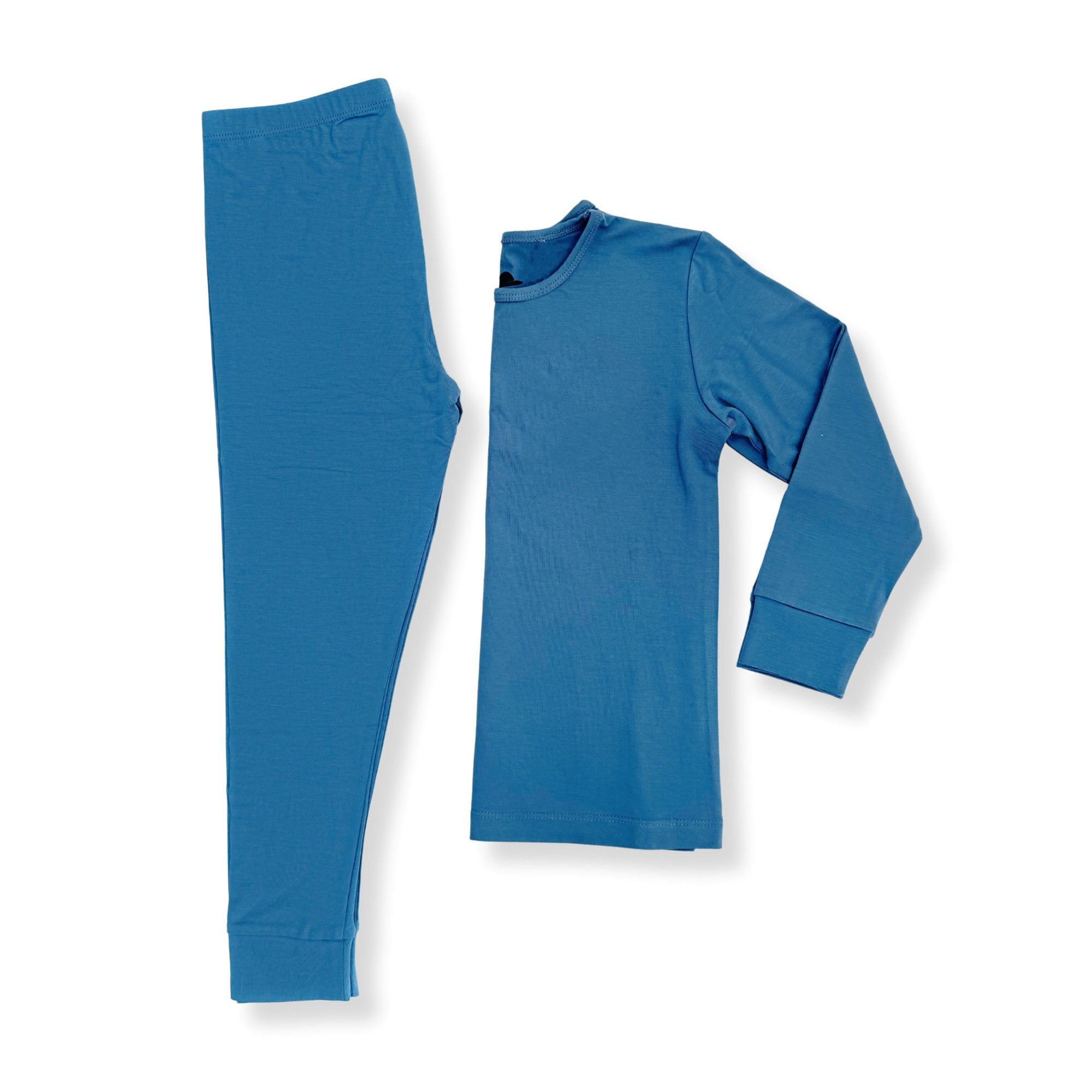 Medium Weight Bamboo Long Sleeve Pajamas - George Hats