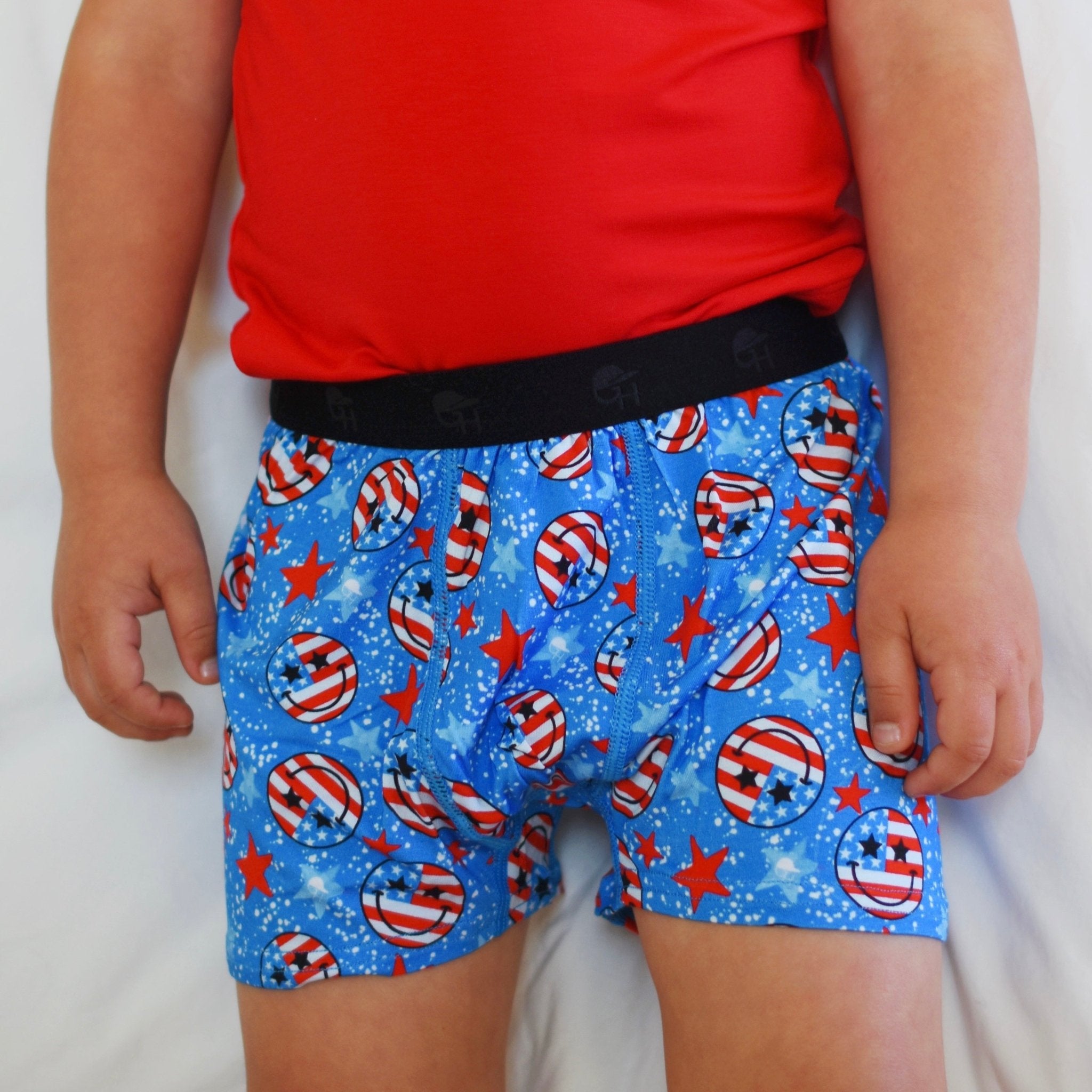 Patriotic Bamboo Boxer Briefs - George Hats