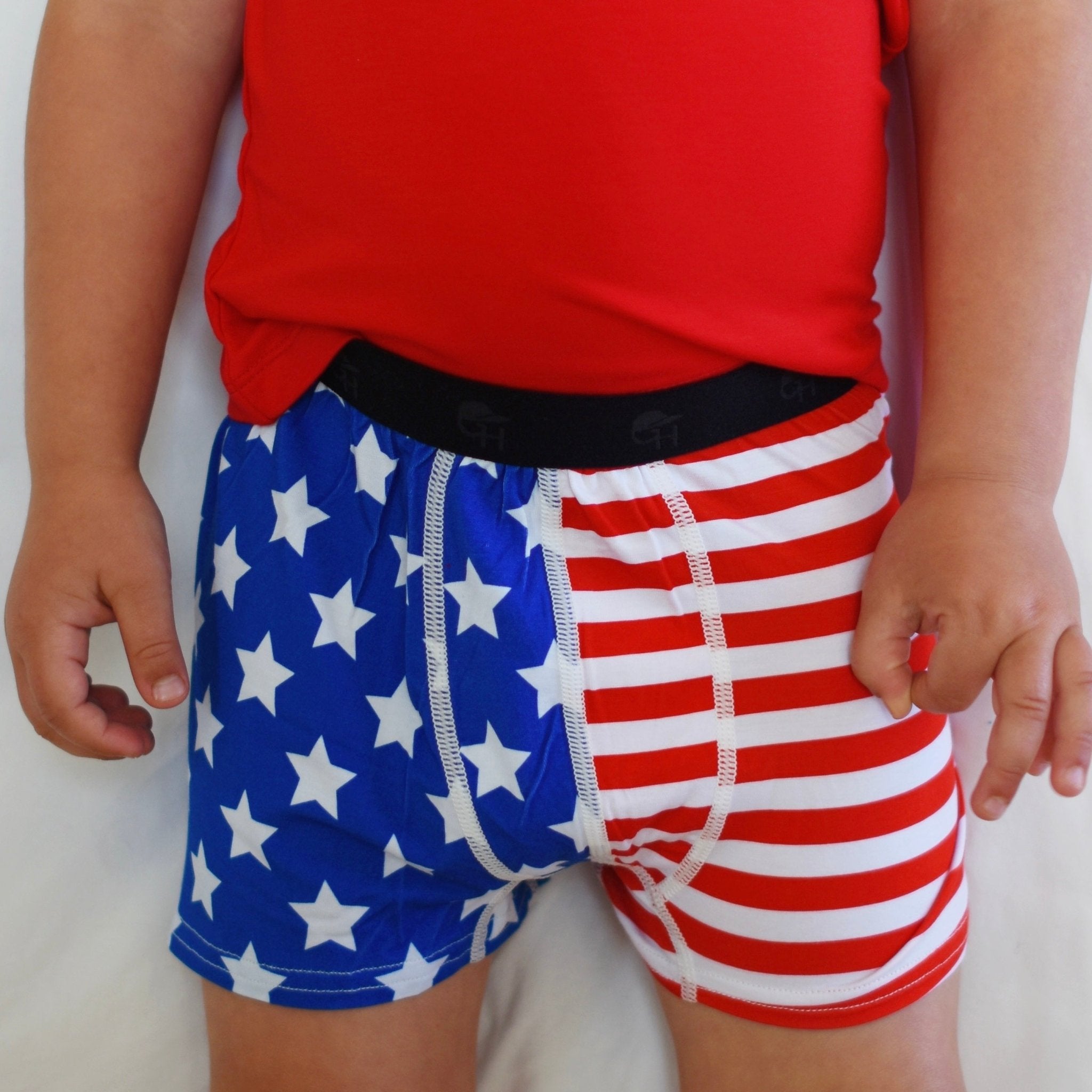 Patriotic Bamboo Boxer Briefs - George Hats