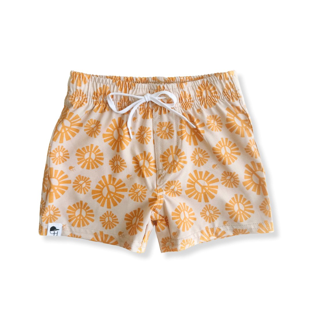 Peace Sunshine Hybrid Swim Shorts - George Hats