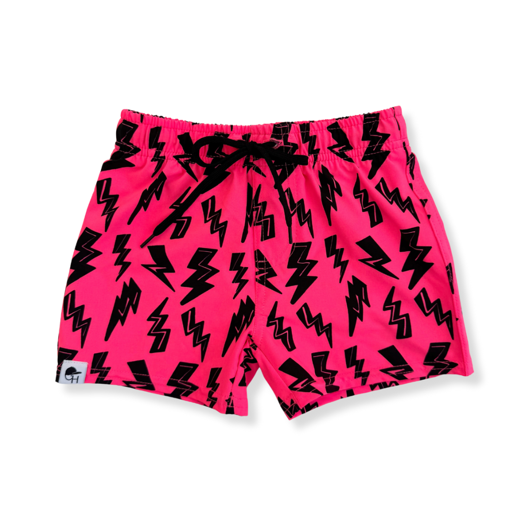 Neon Spotfast™ Bolt Hybrid Swim Shorts | Swim Safe Boys Swim