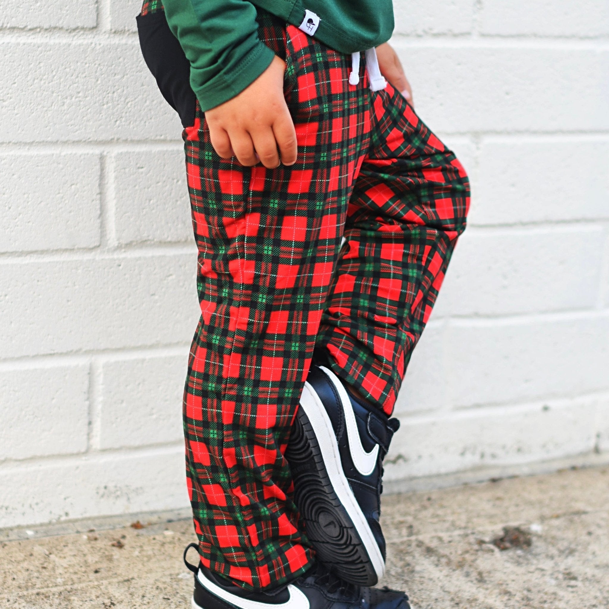 Plaid Bamboo Jogger - George Hats