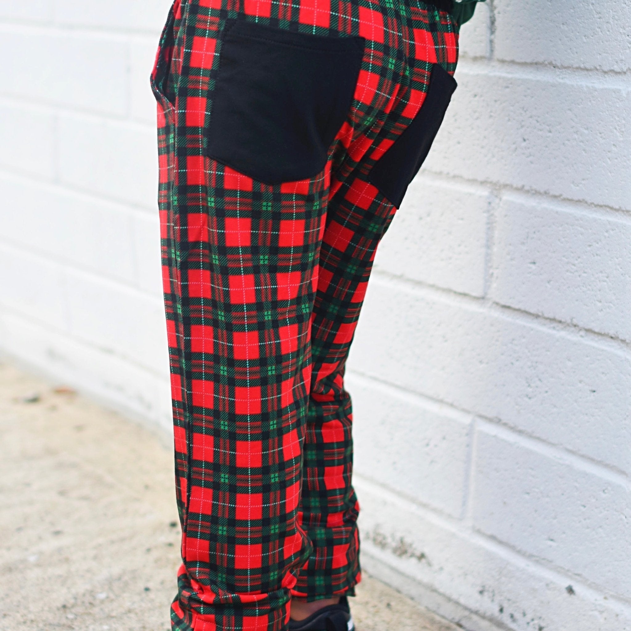 Plaid Bamboo Jogger - George Hats