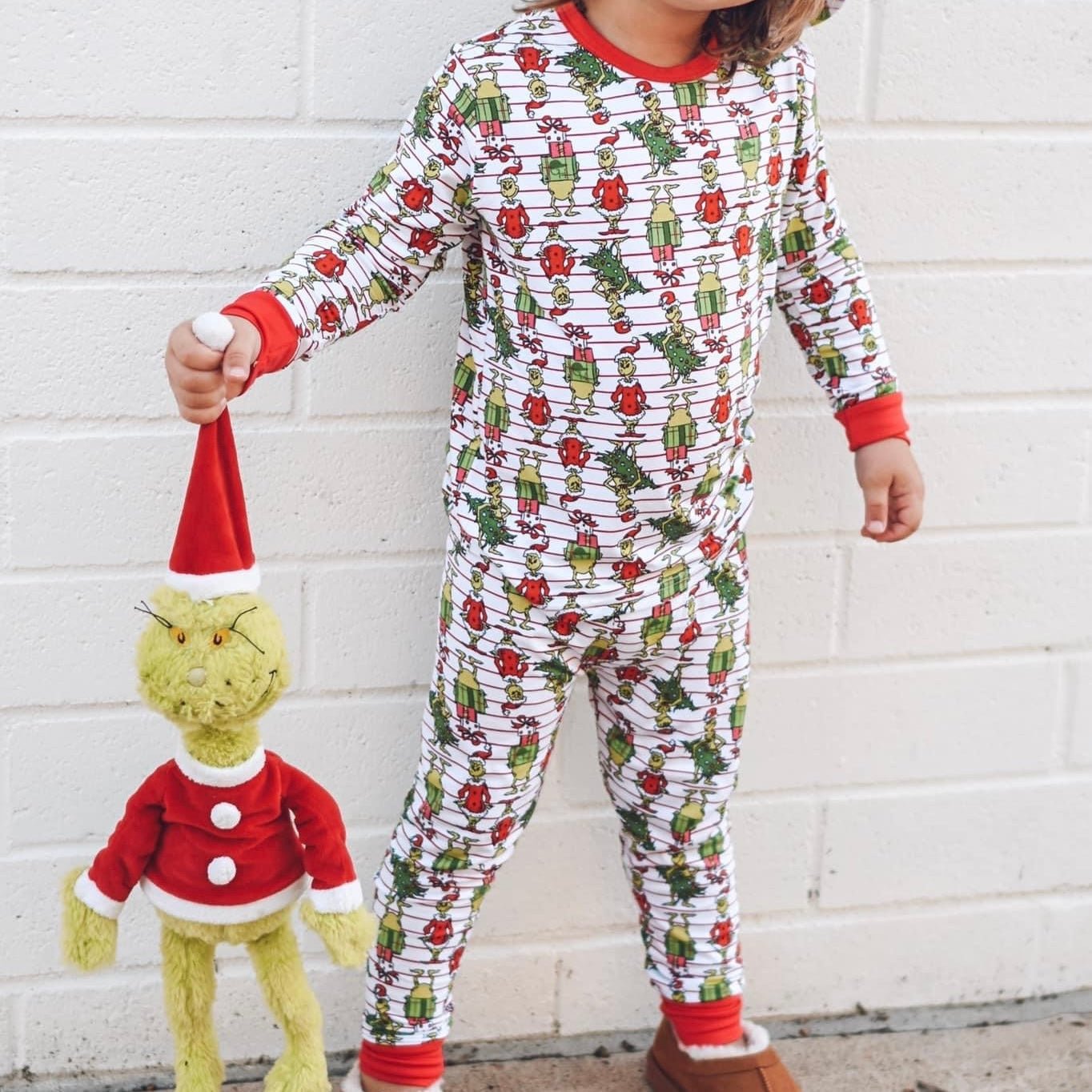 Pre - Order Holiday Character Bamboo Pajamas - George Hats