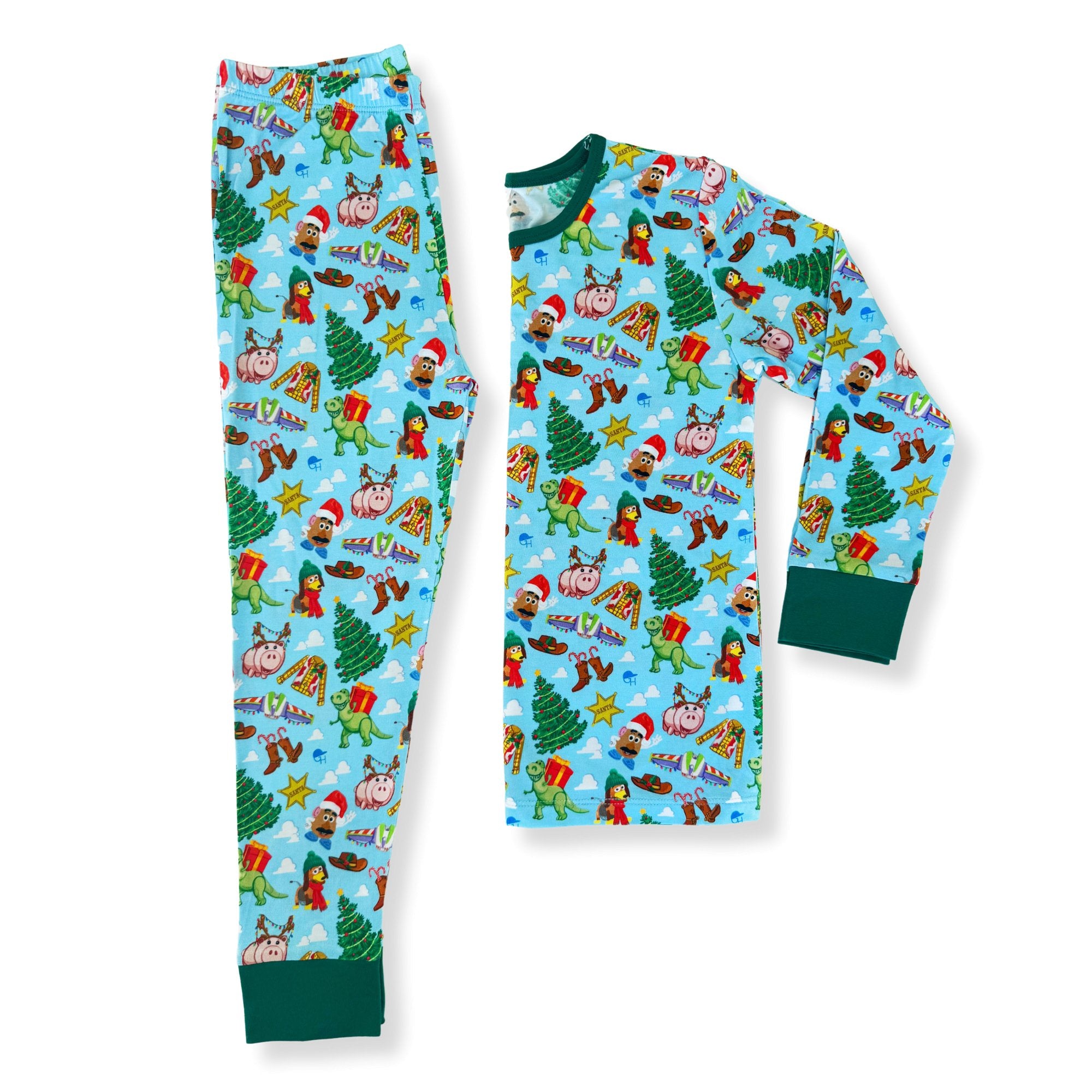 Pre - Order Holiday Character Bamboo Pajamas - George Hats