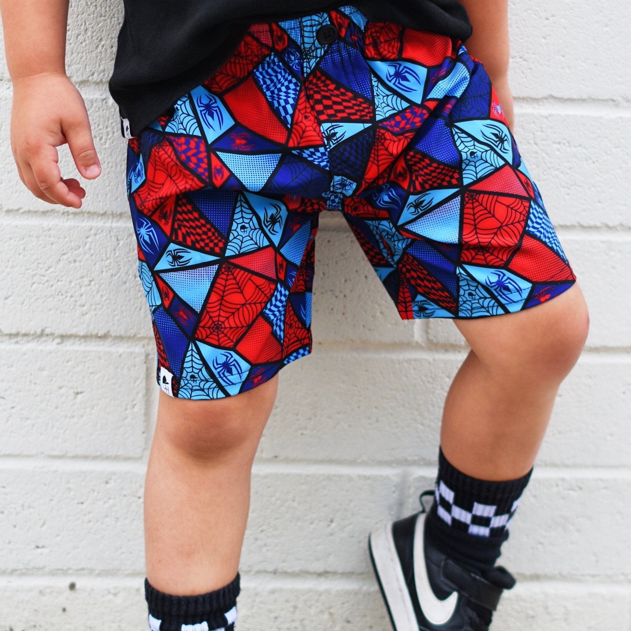 Spider Check Hybrid Walk Shorts - George Hats