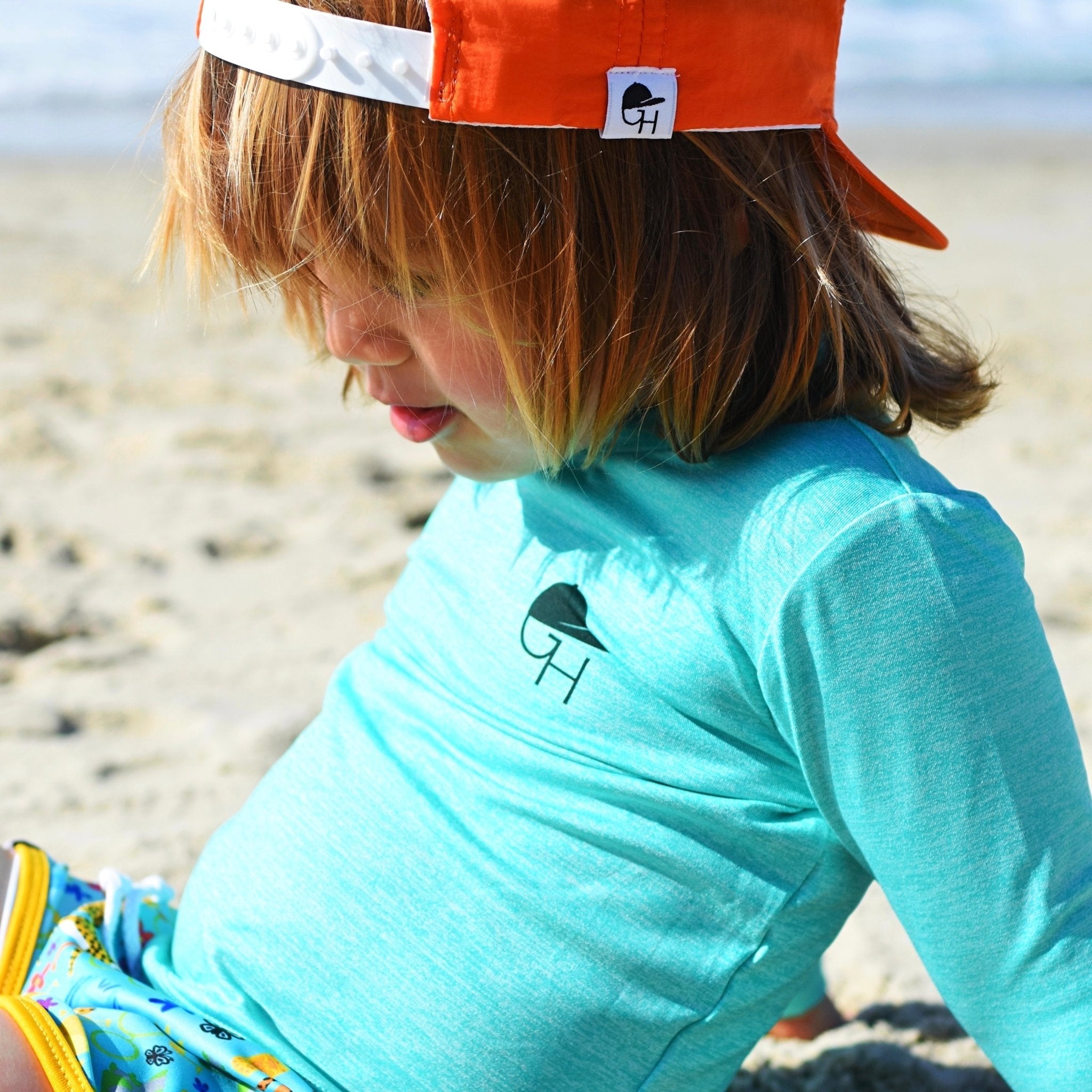 Sun Protection Long Sleeve Swim Shirt - George Hats