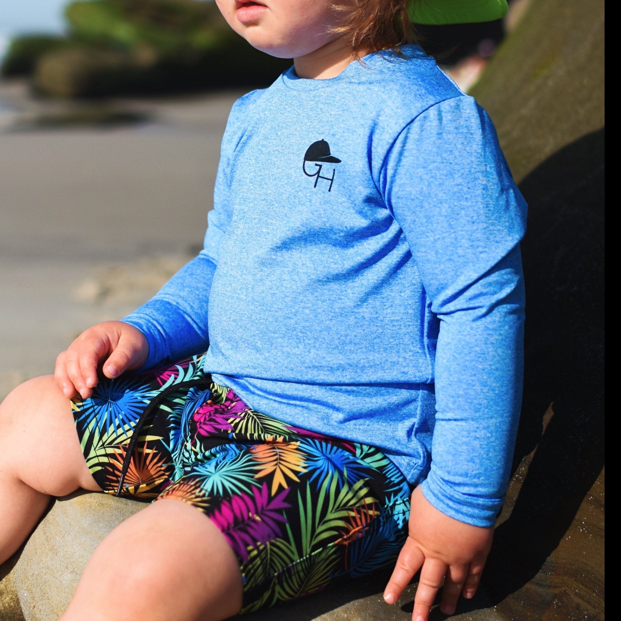 Sun Protection Long Sleeve Swim Shirt - George Hats