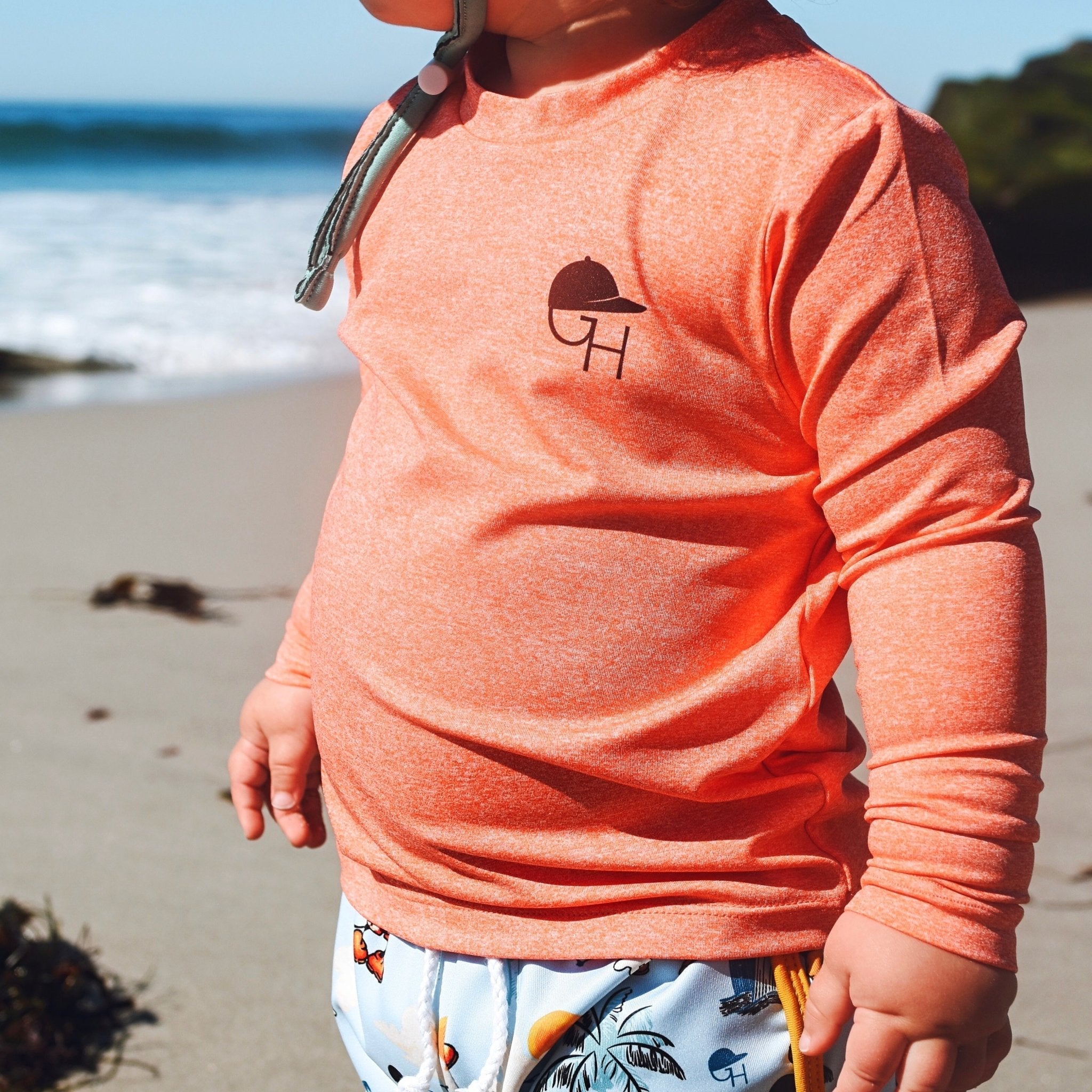 Sun Protection Long Sleeve Swim Shirt - George Hats