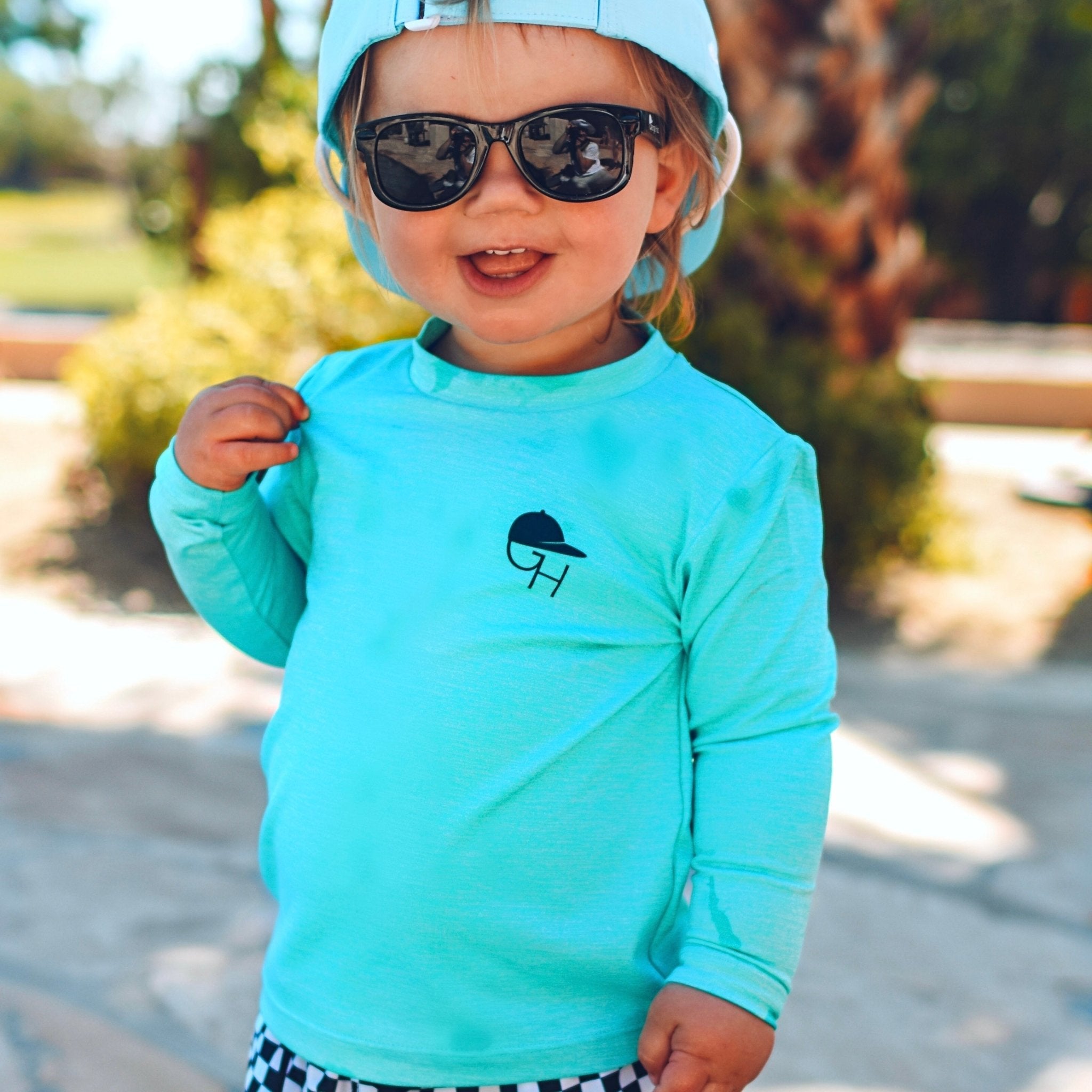 Sun Protection Long Sleeve Swim Shirt - George Hats