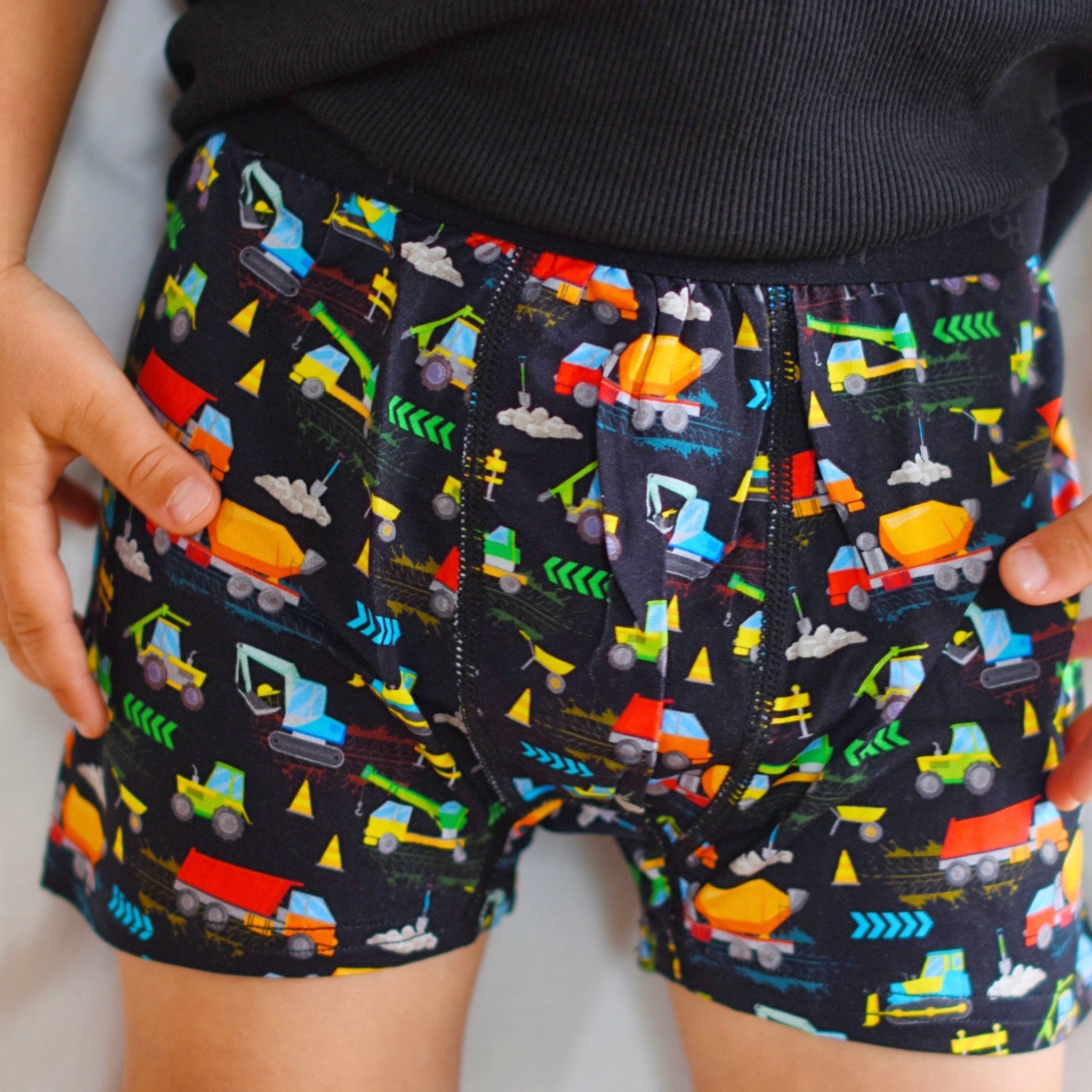 Vehicles Bamboo Boxer Briefs - George Hats