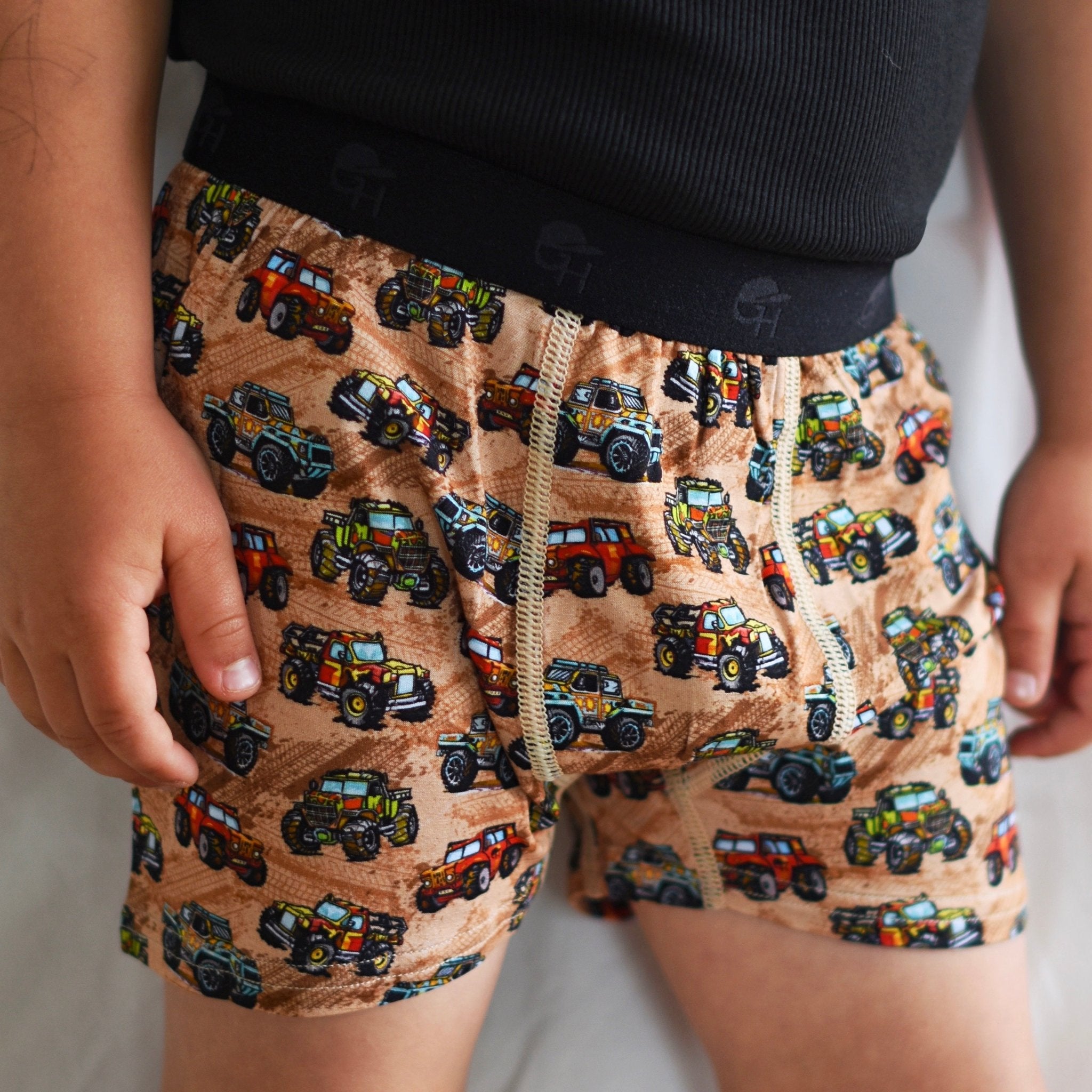 Vehicles Bamboo Boxer Briefs - George Hats