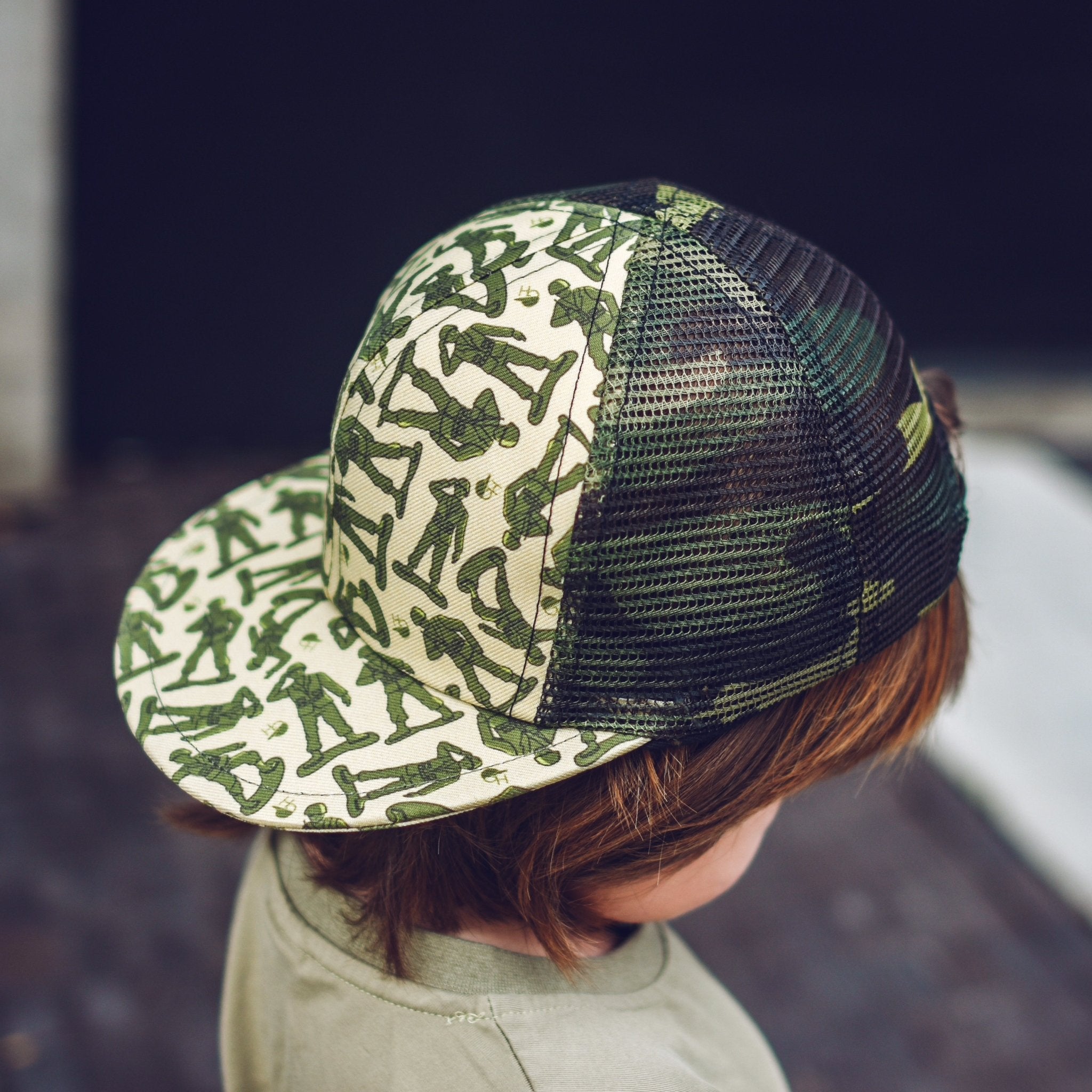 Army Camo Mesh Trucker - George Hats