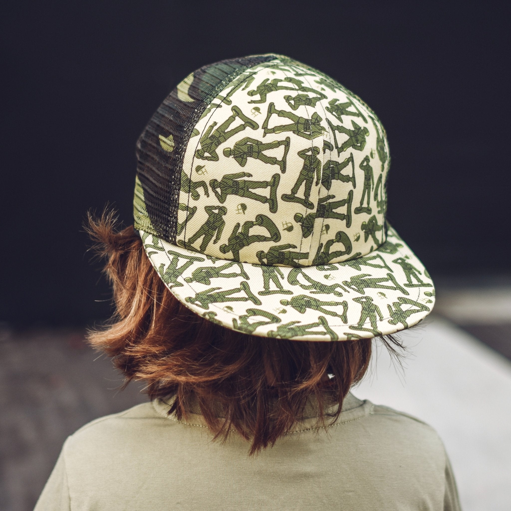 Army Camo Mesh Trucker - George Hats