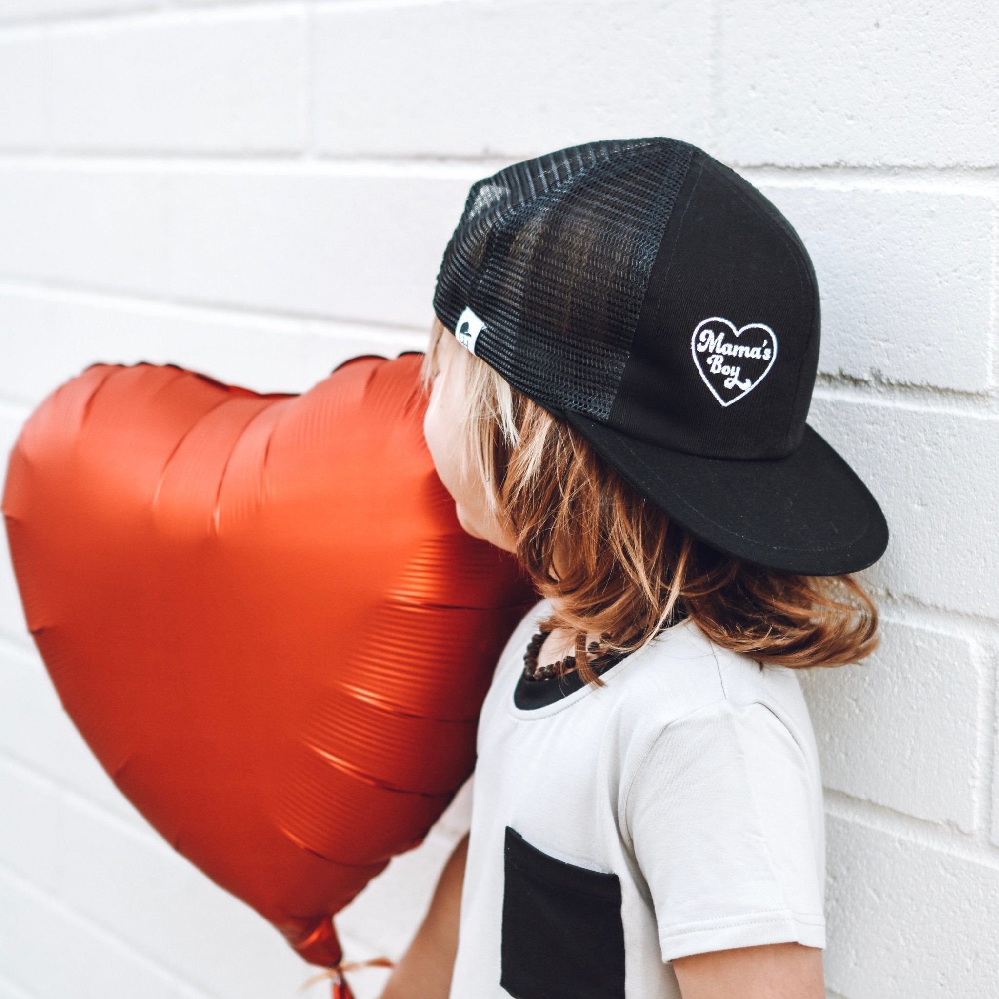 Black Mama's Boy Trucker - George Hats