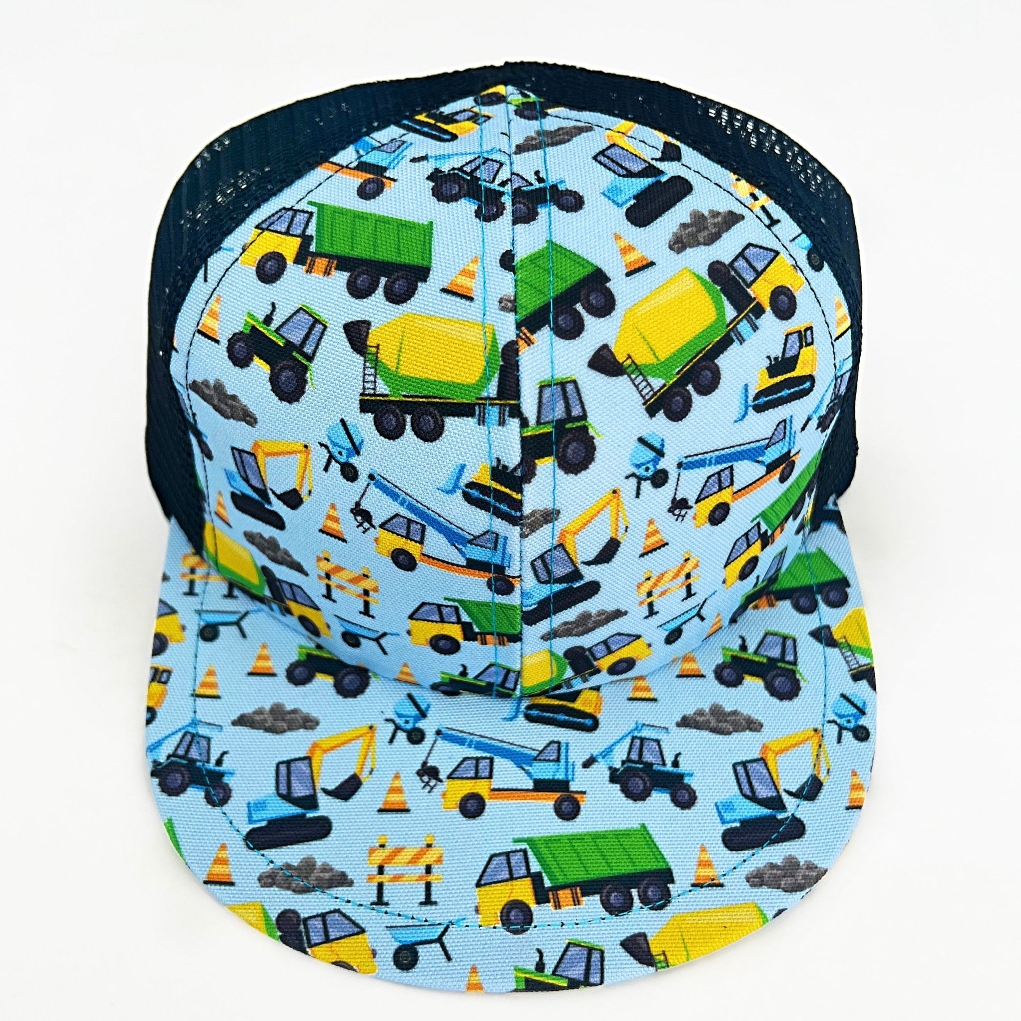 Blue Construction Trucker - George Hats