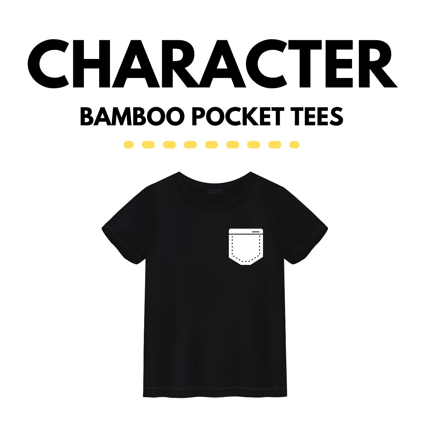 Character Bamboo Pocket Tee - George Hats