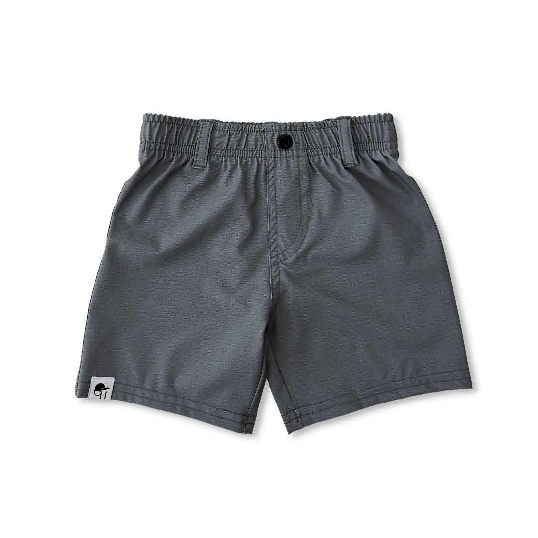 Charcoal Hybrid Walk Shorts - George Hats