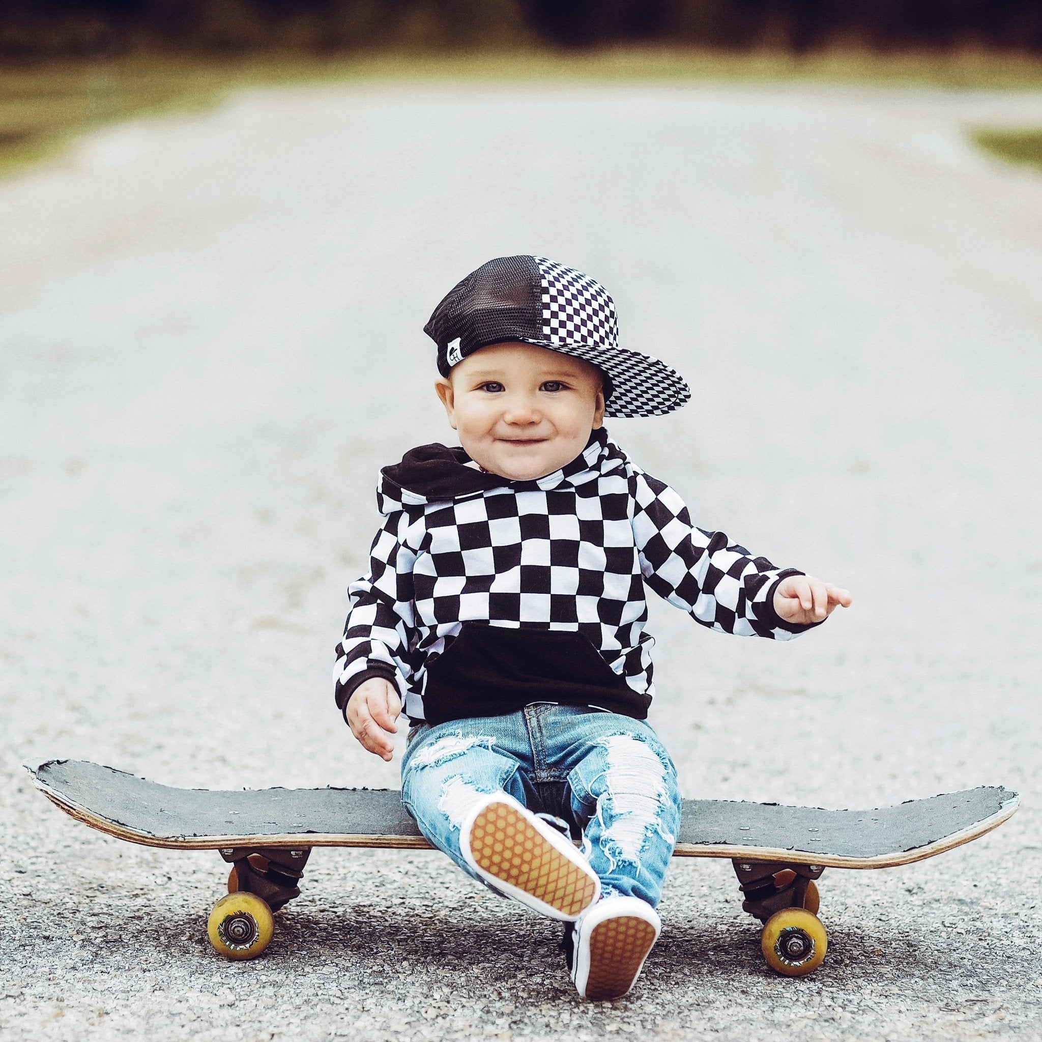 Checkered Trucker - George Hats