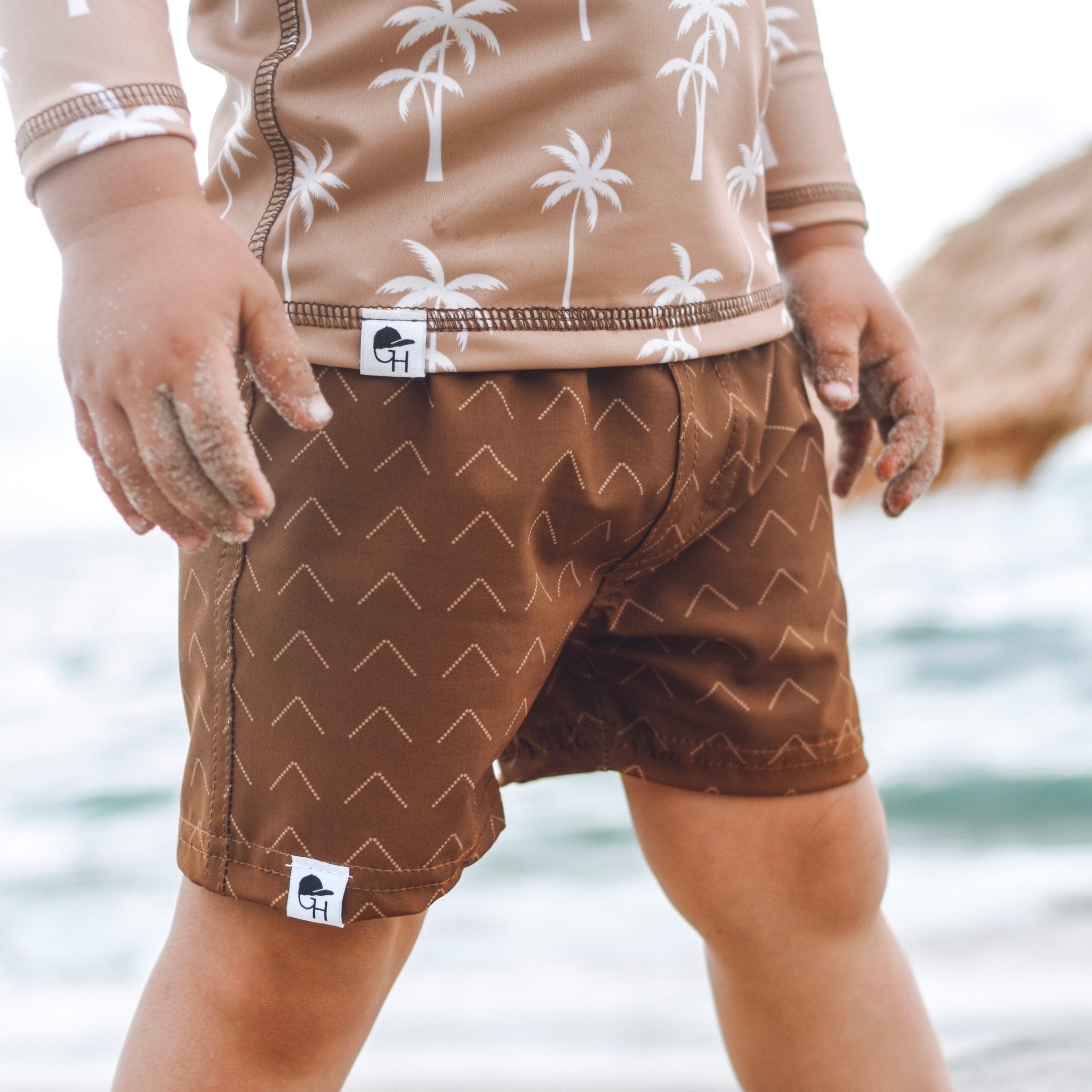 Copper Triangle Hybrid Swim Shorts - George Hats