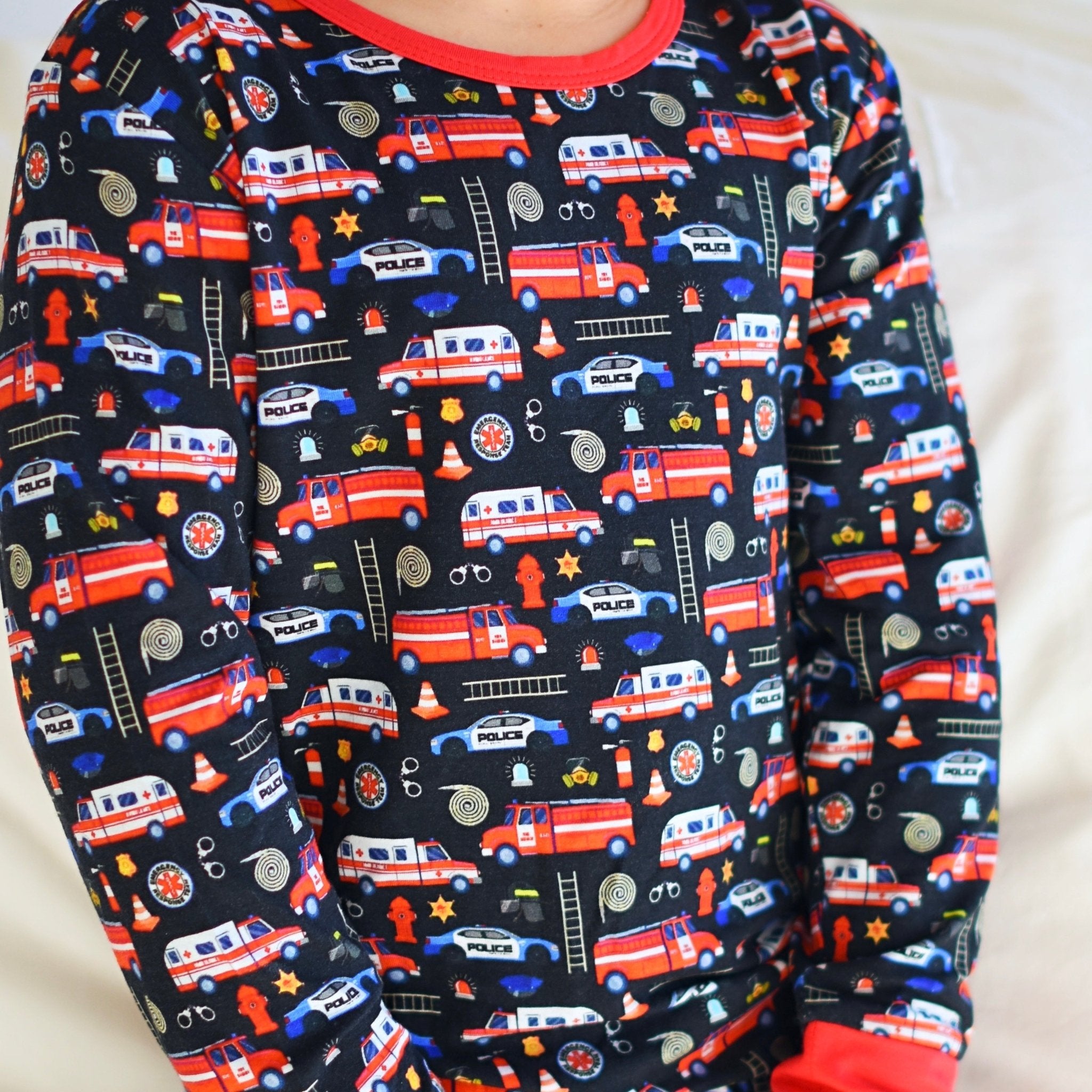 EMS Long Sleeve Pajamas - George Hats