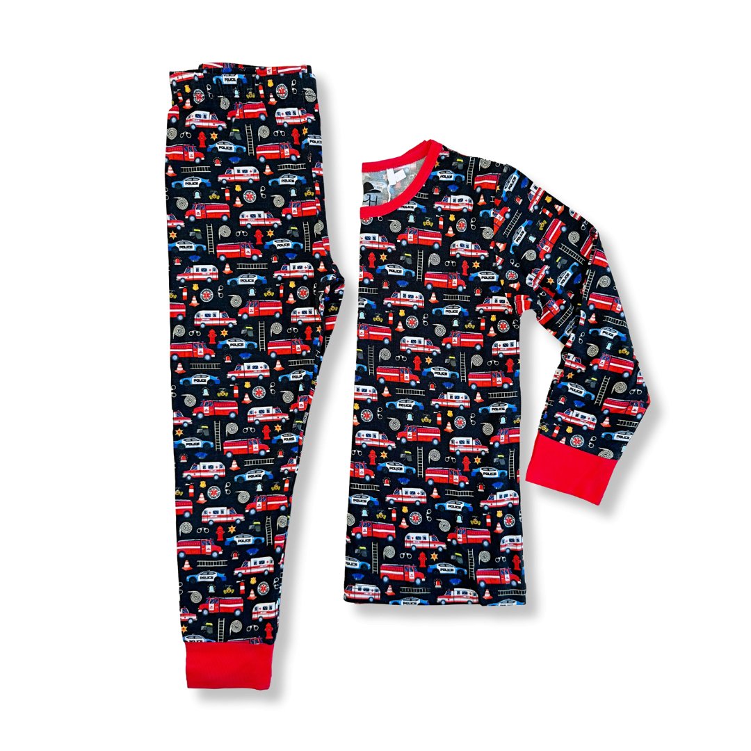 EMS Long Sleeve Pajamas - George Hats