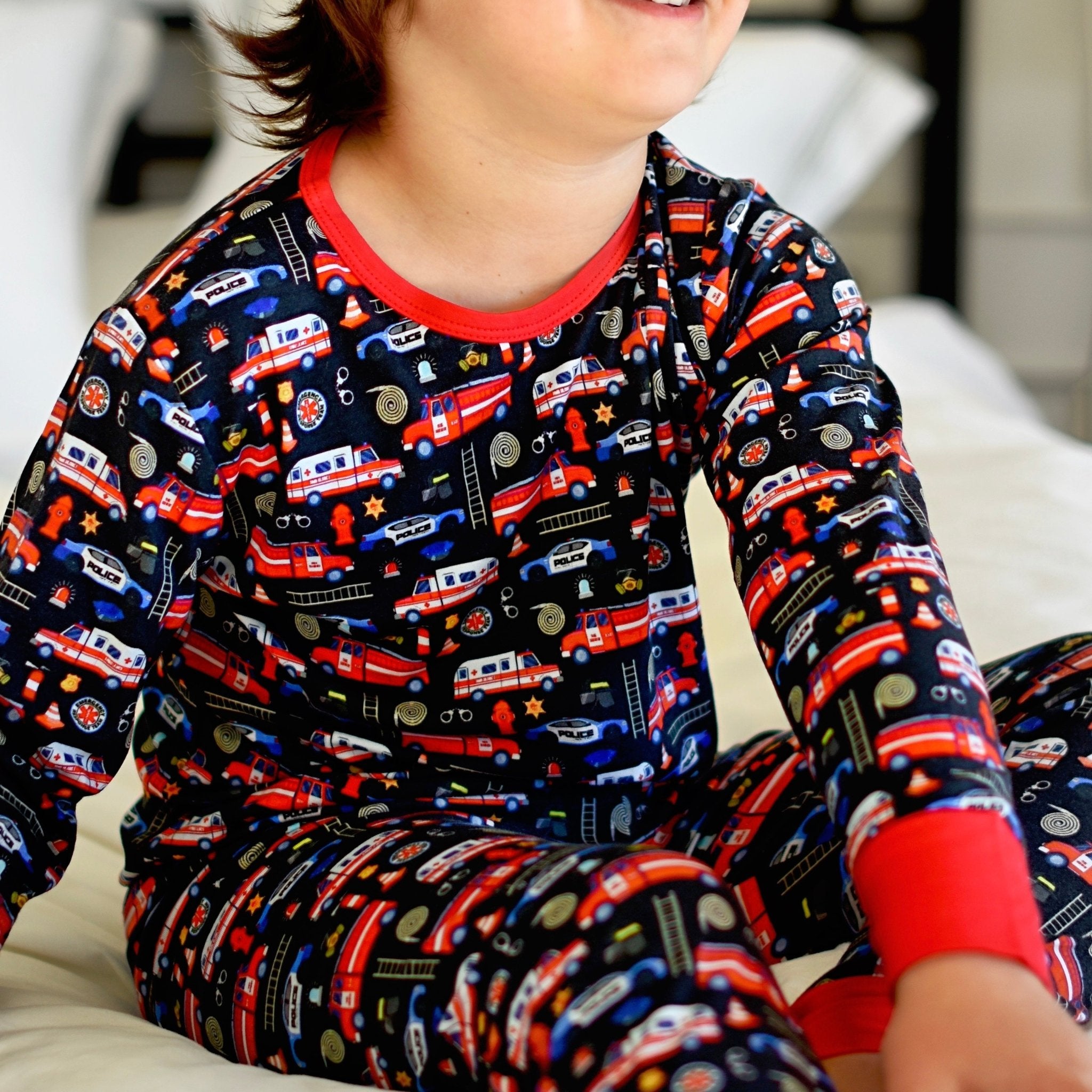 EMS Long Sleeve Pajamas - George Hats