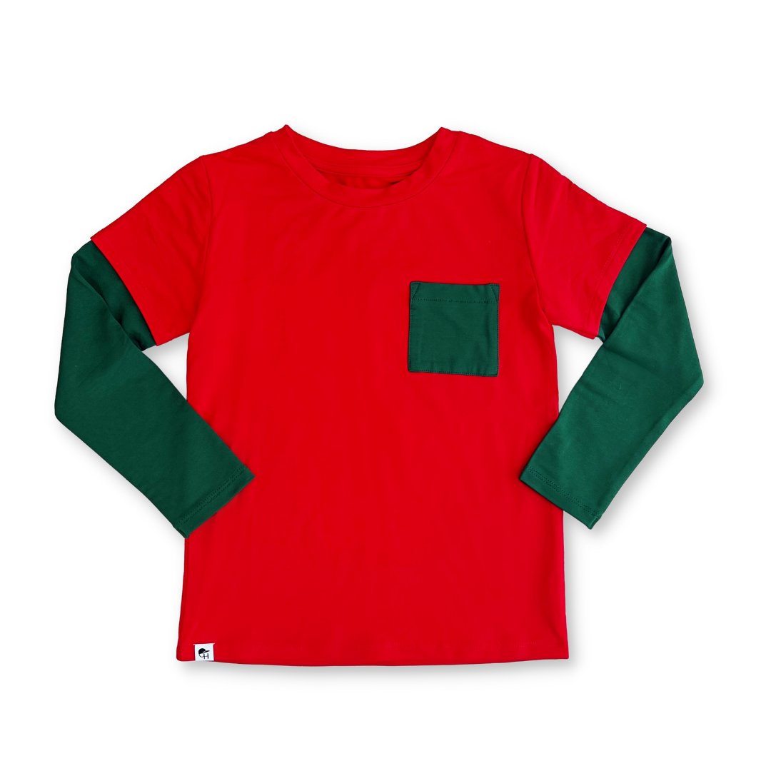 Holiday Bamboo Layered Tee - George Hats