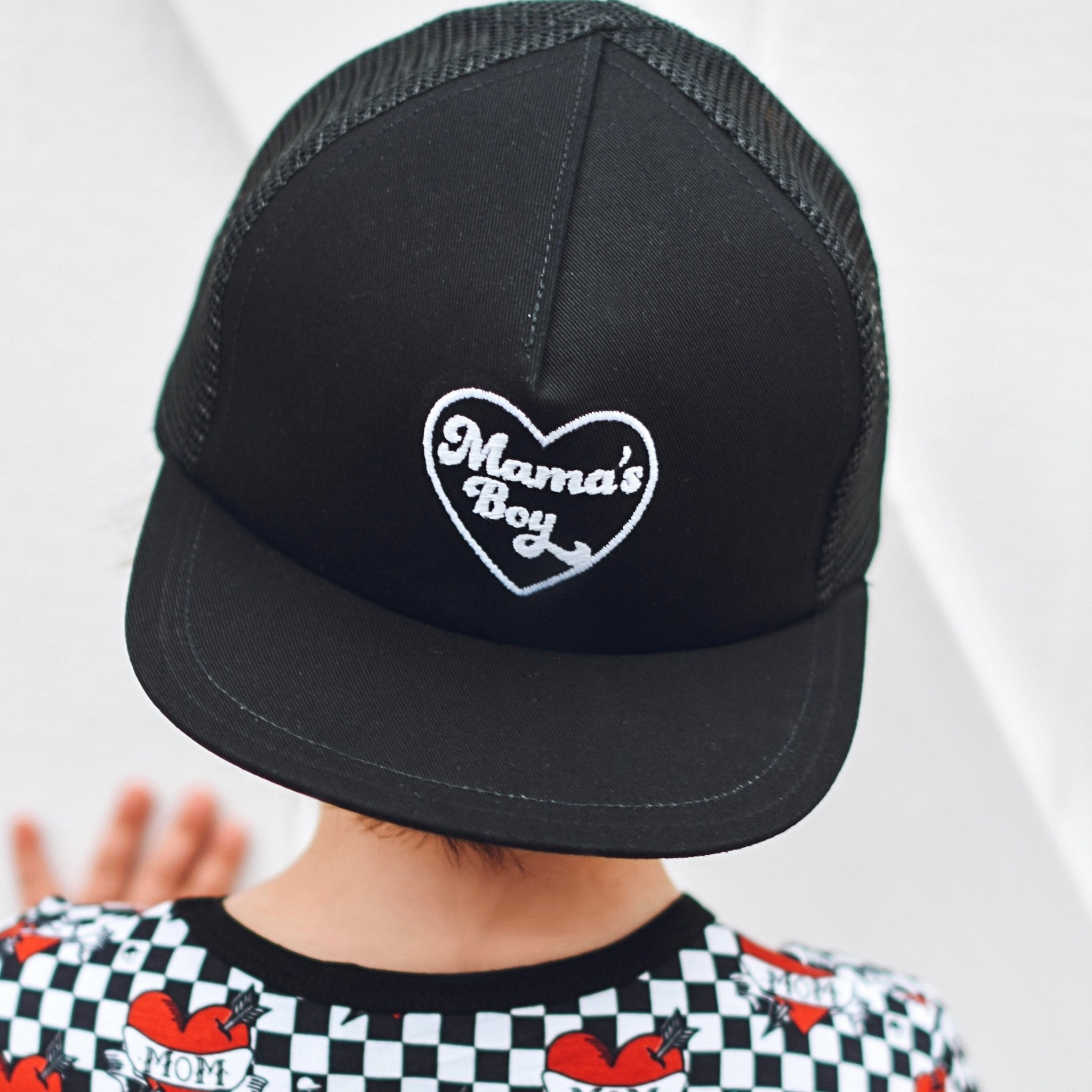 Mama’s Boy Black Trucker - George Hats