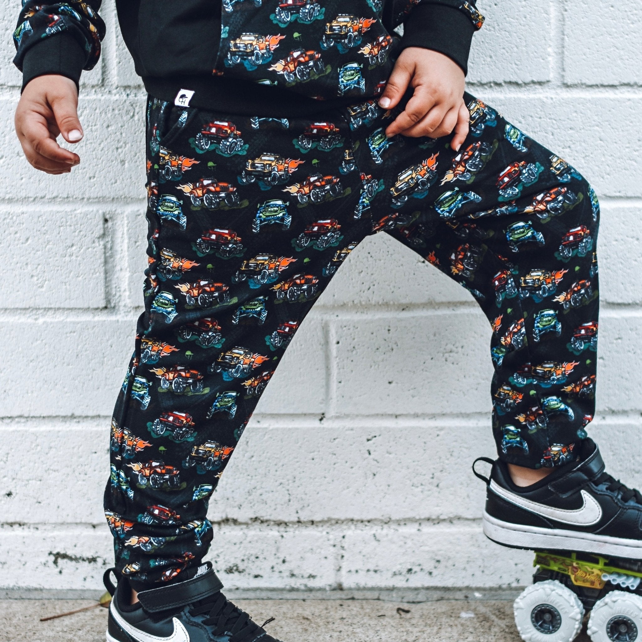 Monster Truck Bamboo Jogger - George Hats