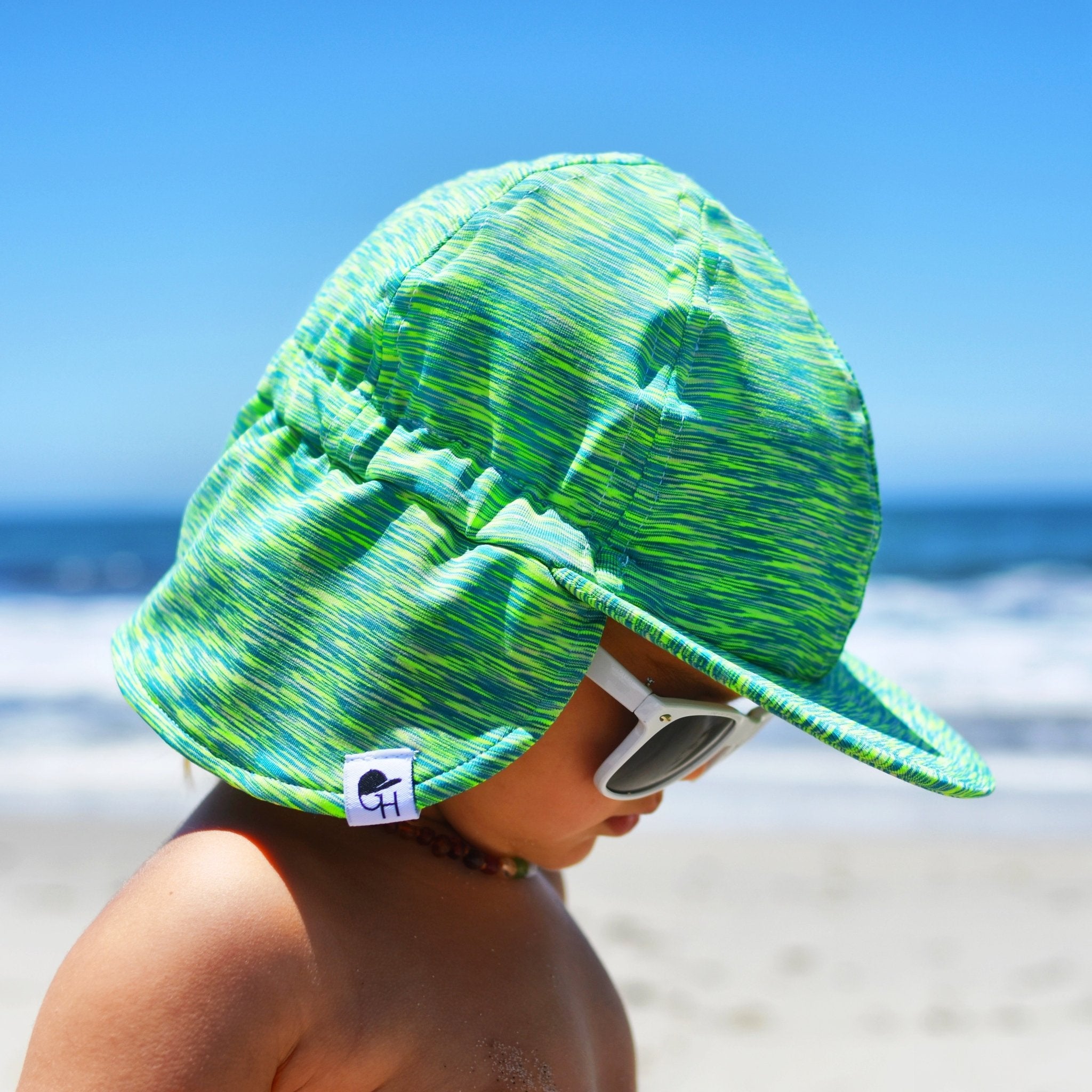 Neon Lime Sun Hat - George Hats