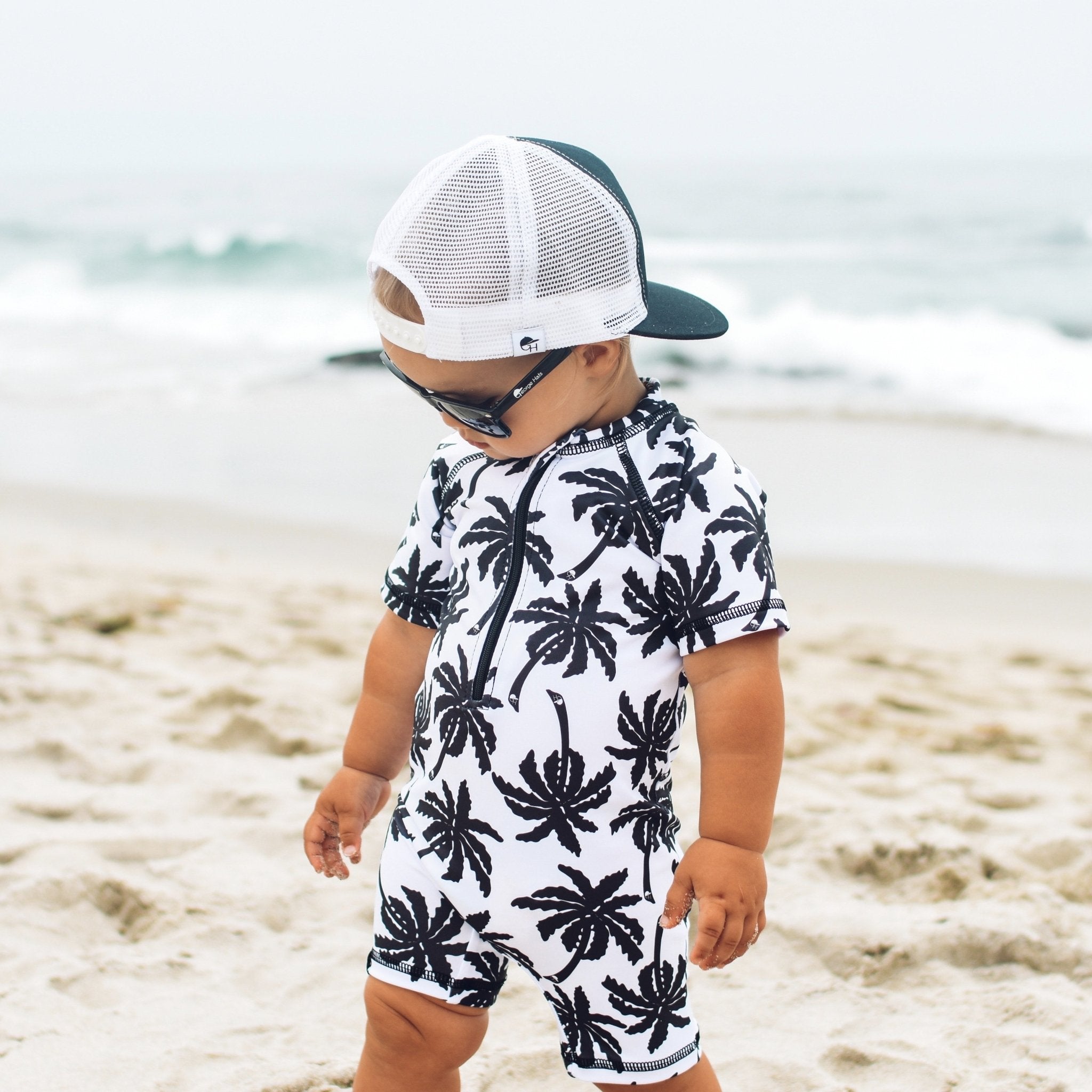 Palm Sun and Swim Suit - George Hats