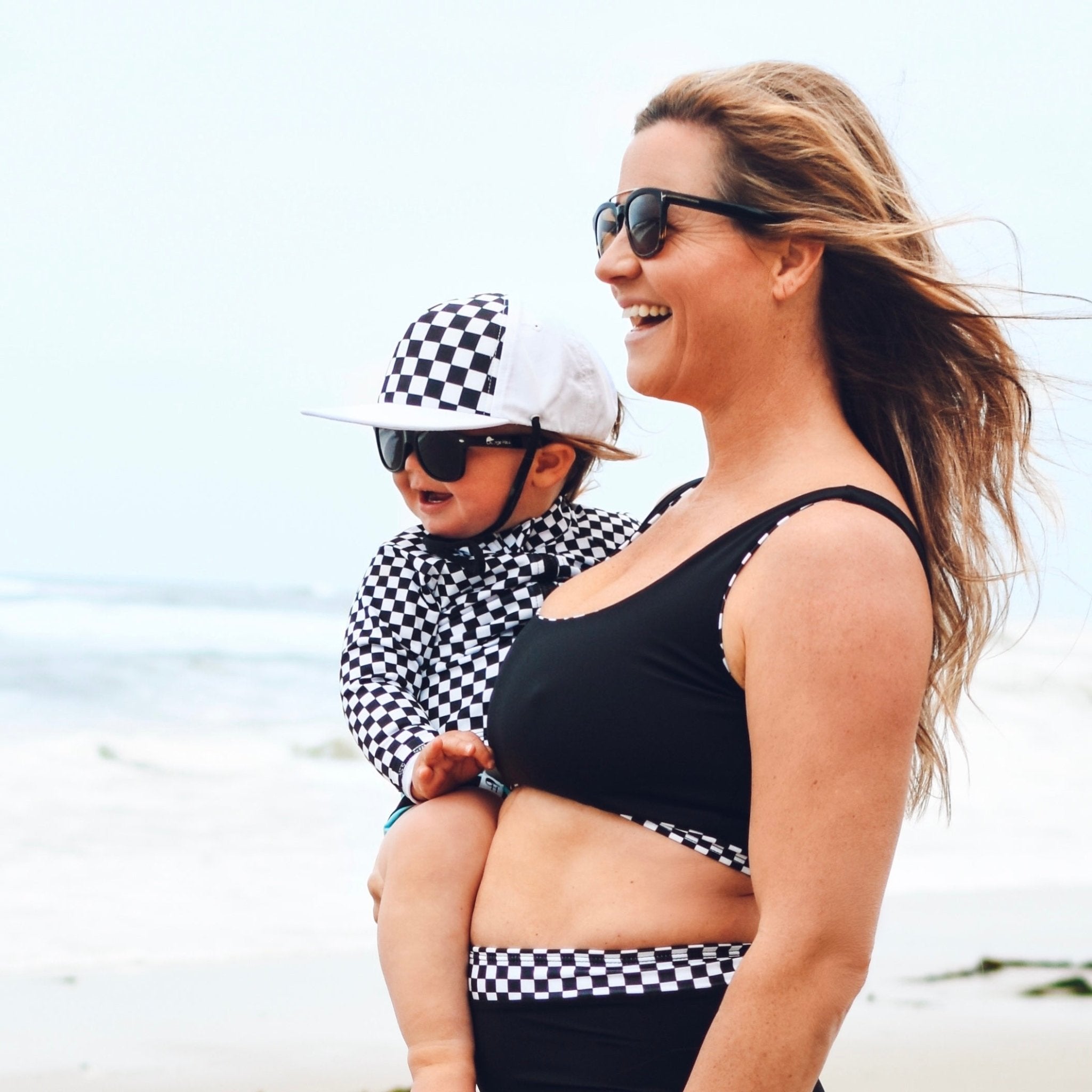 PRE-ORDER Women’s Check Swim Top - George Hats