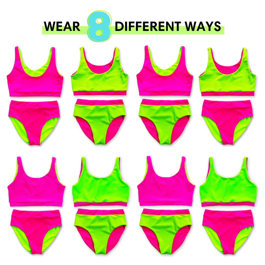 PRE-ORDER Women’s Neon 2-piece Swim Suit - George Hats