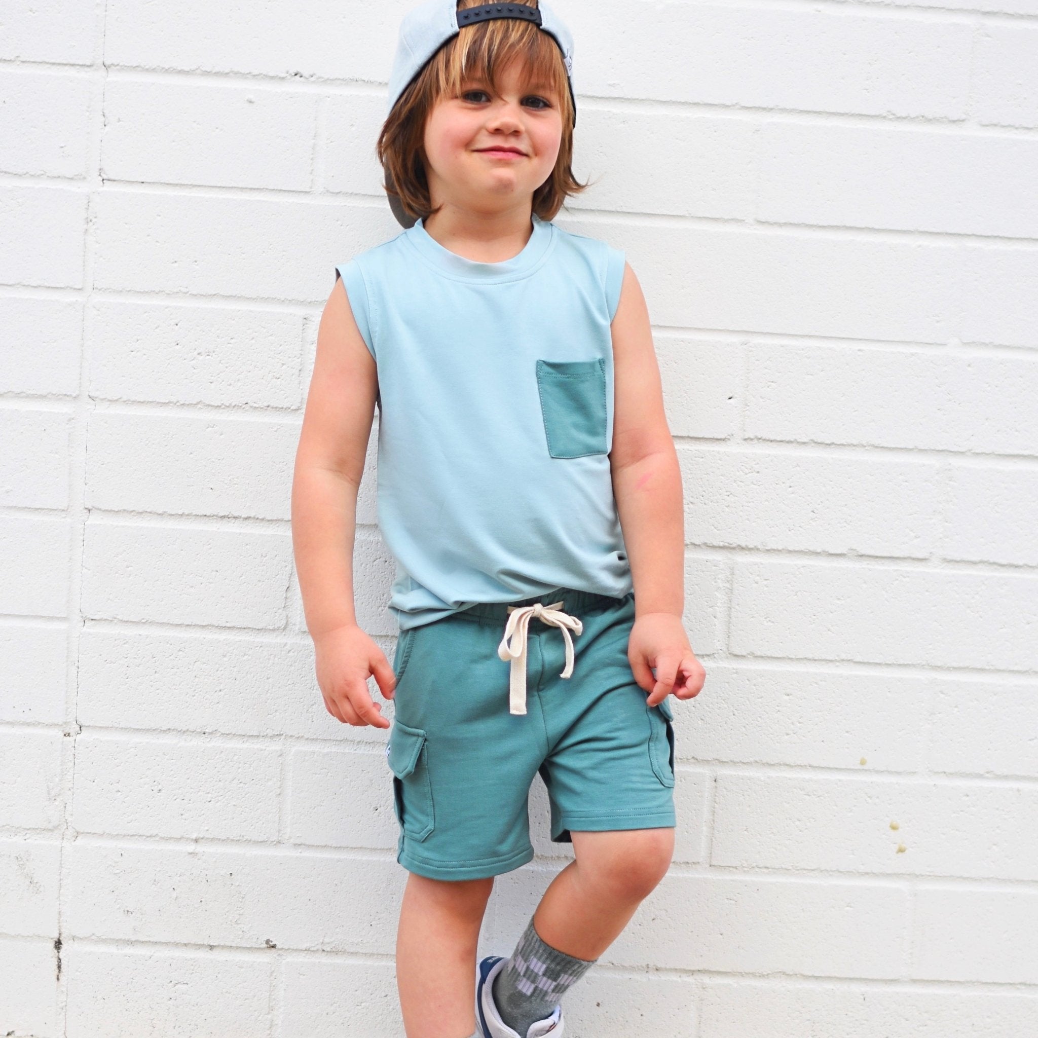 Sky Bamboo Tank - George Hats