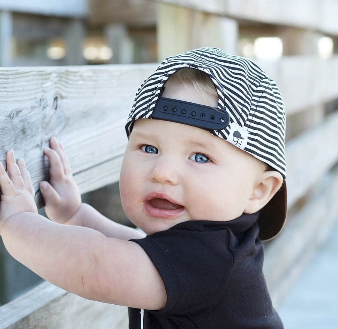 Stripe 5 Panel Trucker - George Hats