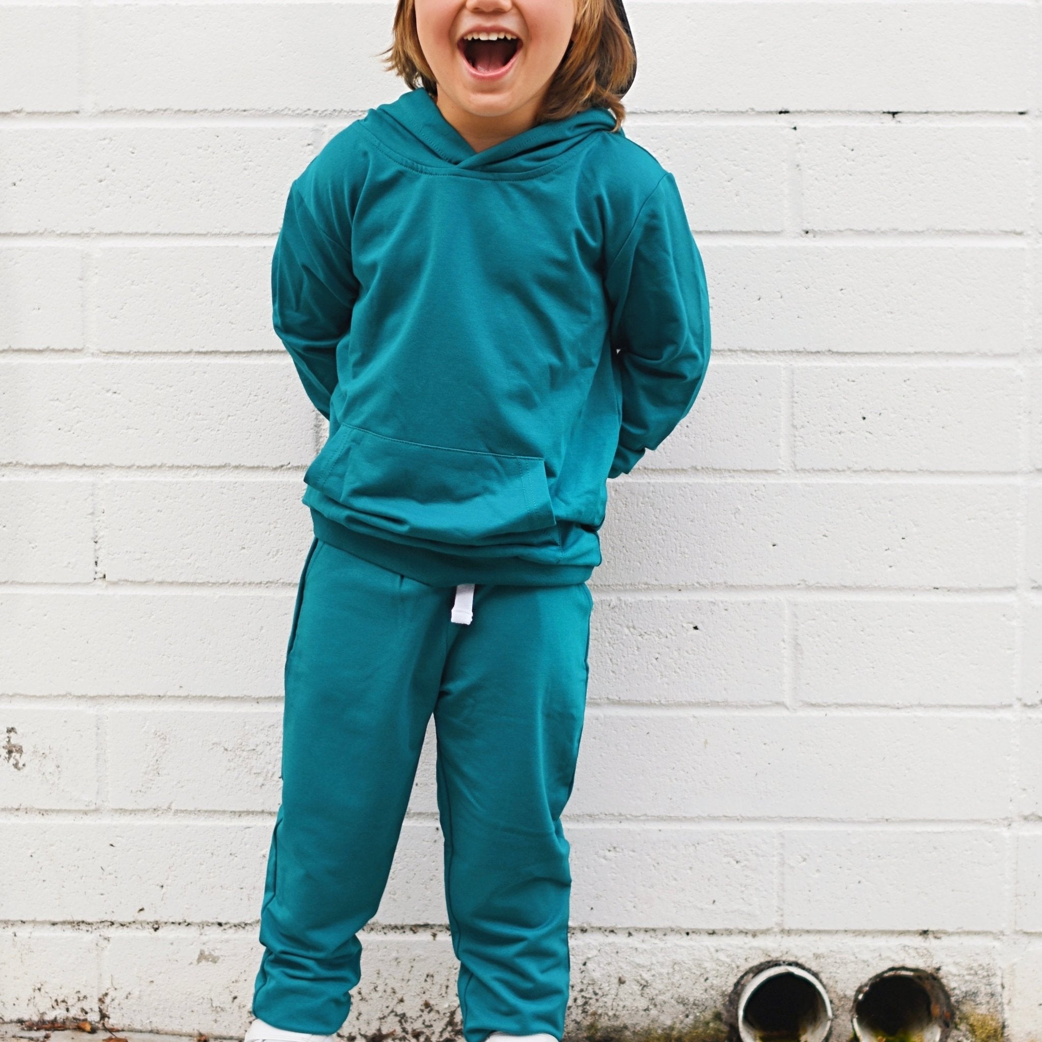 Teal Bamboo Jogger - George Hats