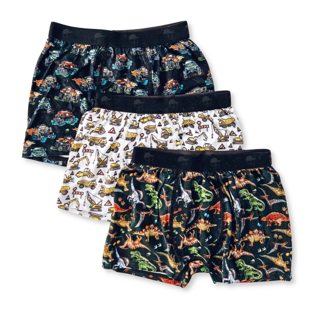 The Boy Pack Boxer Briefs - George Hats
