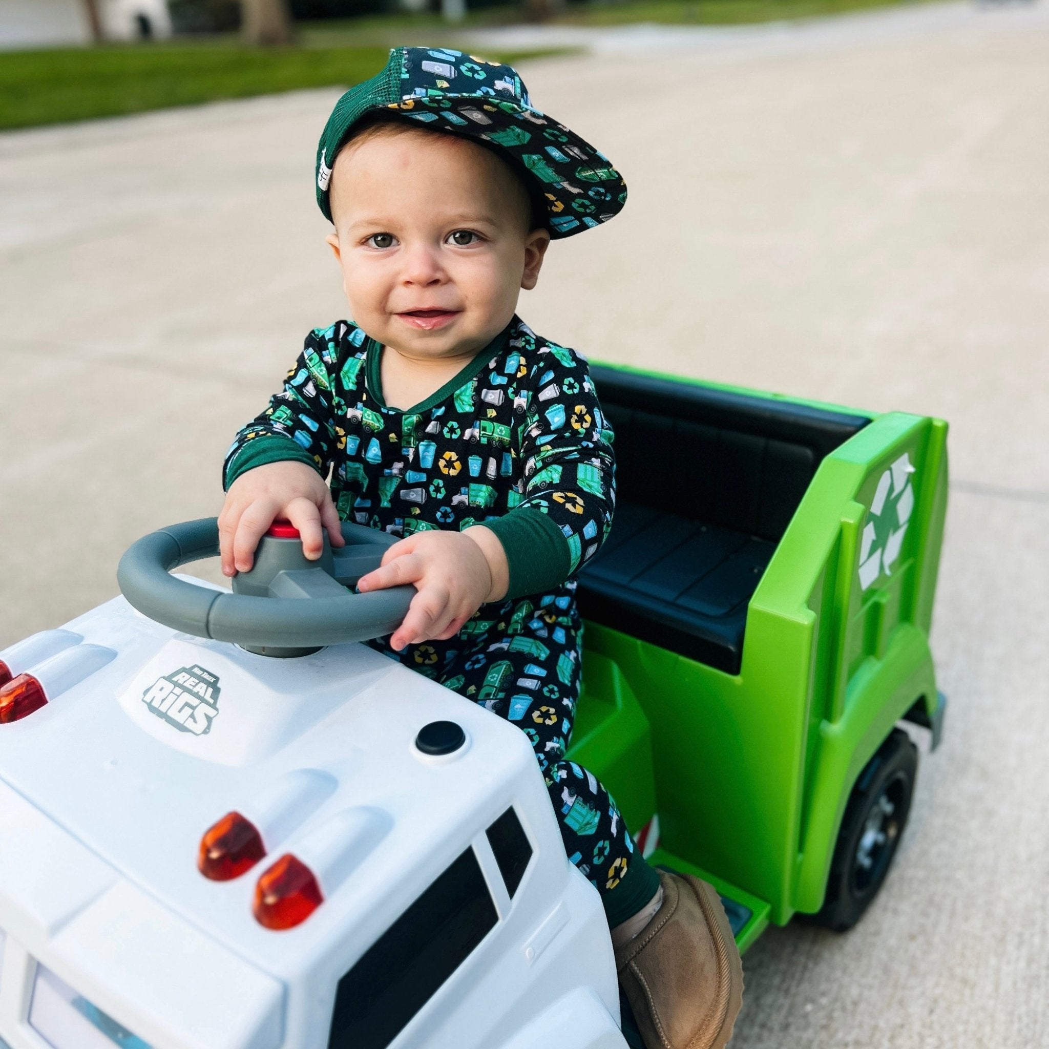 Trash Truck Trucker - George Hats