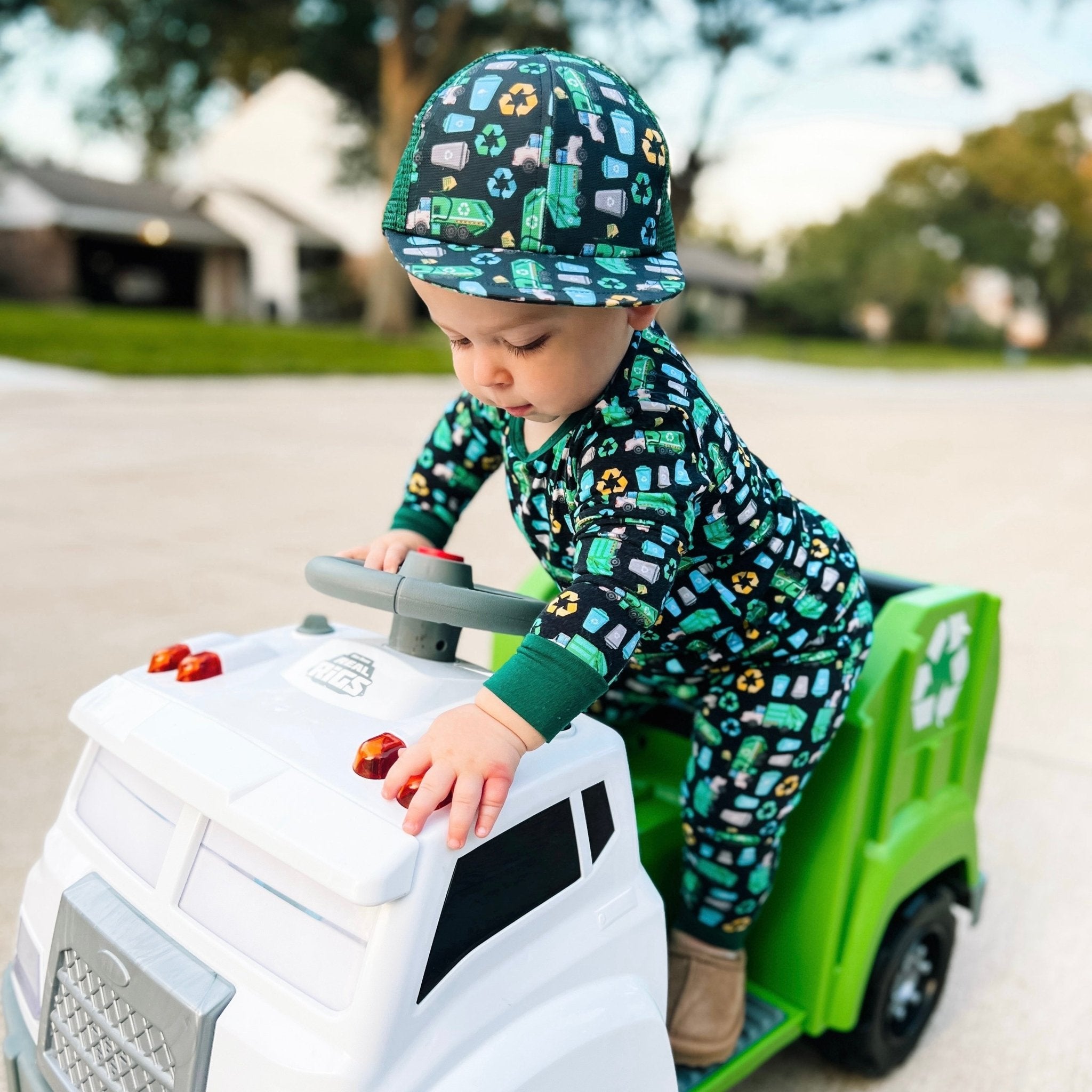 Trash Truck Trucker - George Hats