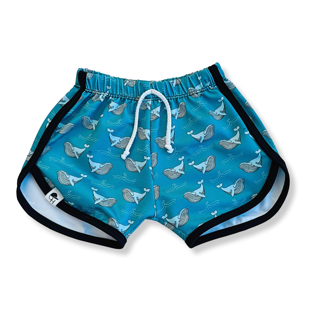 Whales Track Swim Shorts - George Hats